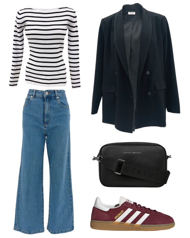 Introducing Misu Long Sleeve White Stripe