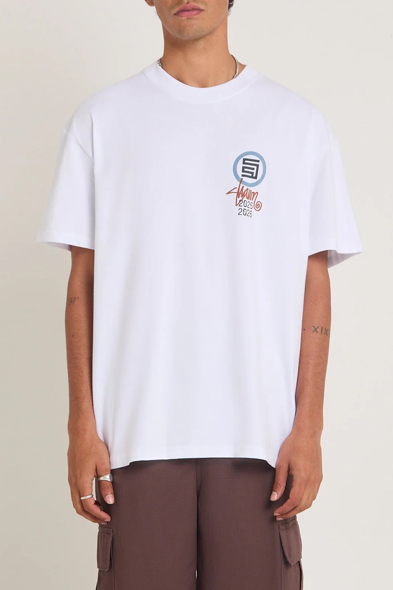 25/26 Short Sleeve Tee White