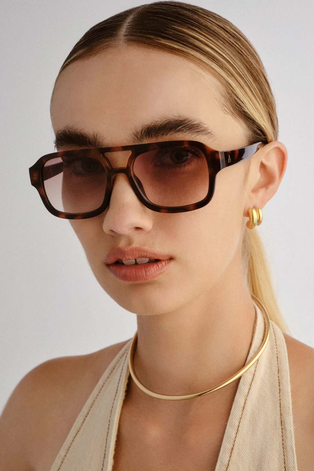 Aquarius Sunglasses Dark Tort