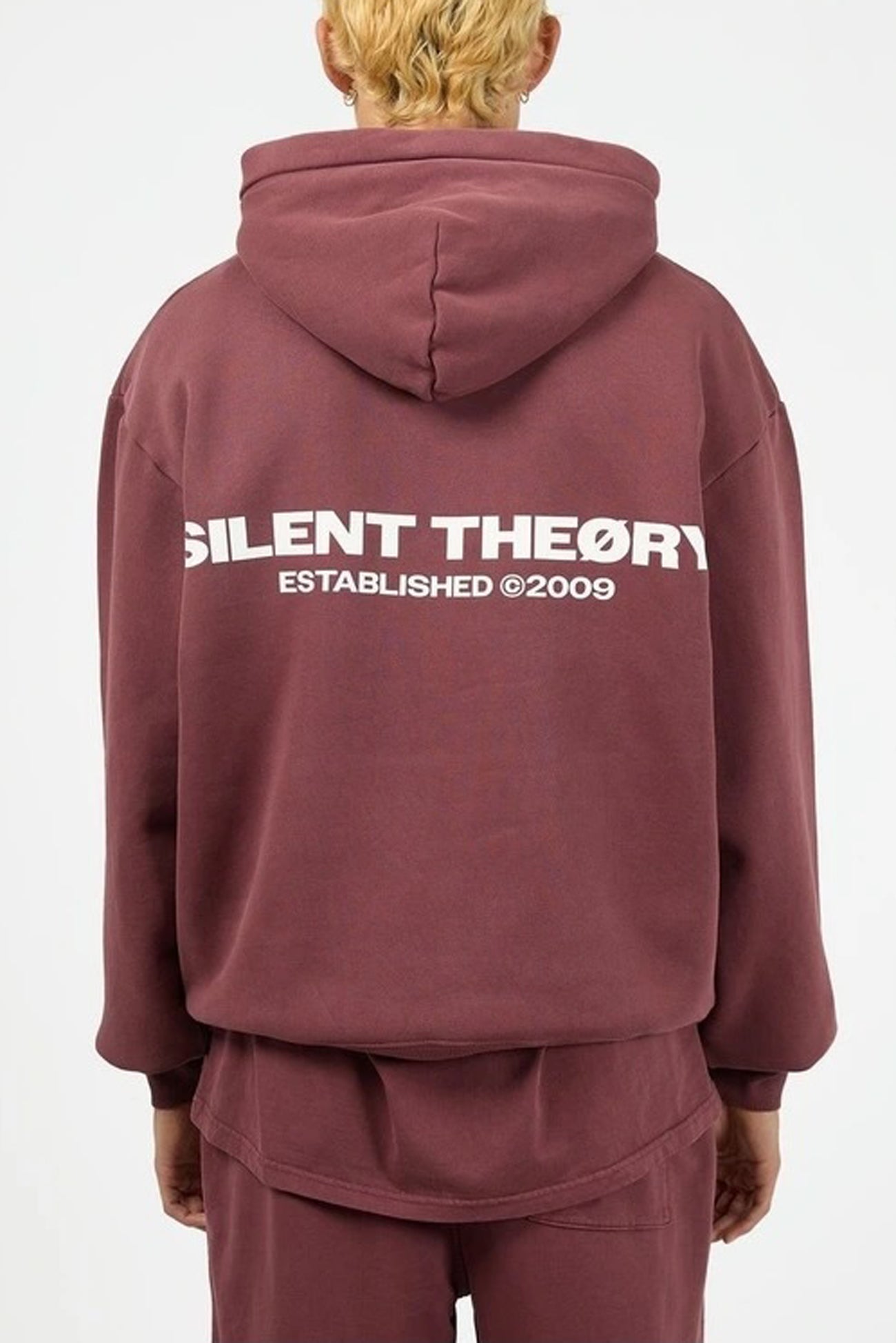 Essential Theory Hoodie Burgundy