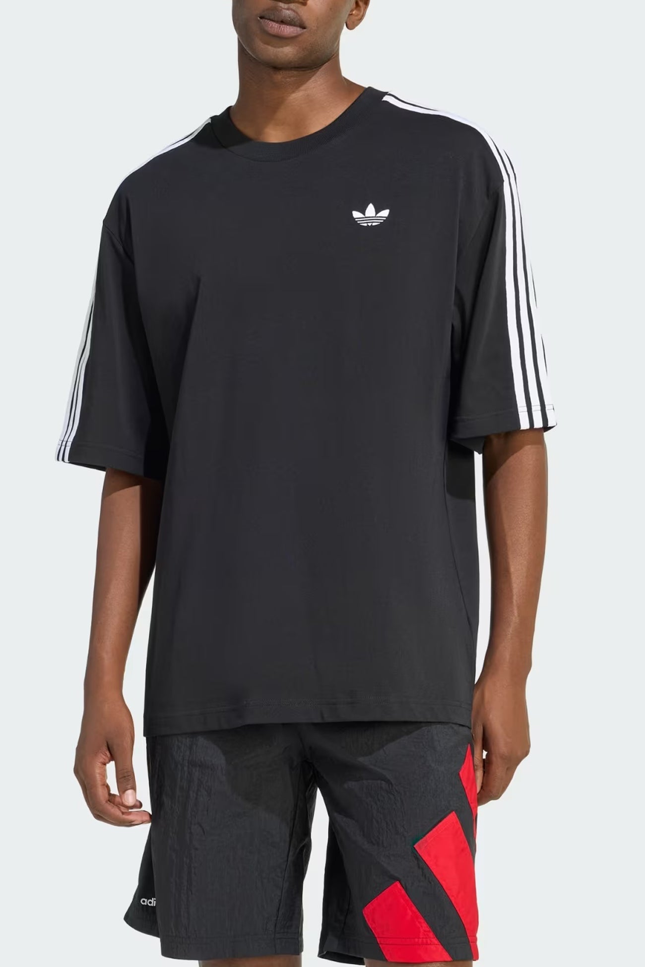 3 Stripes Tee Black