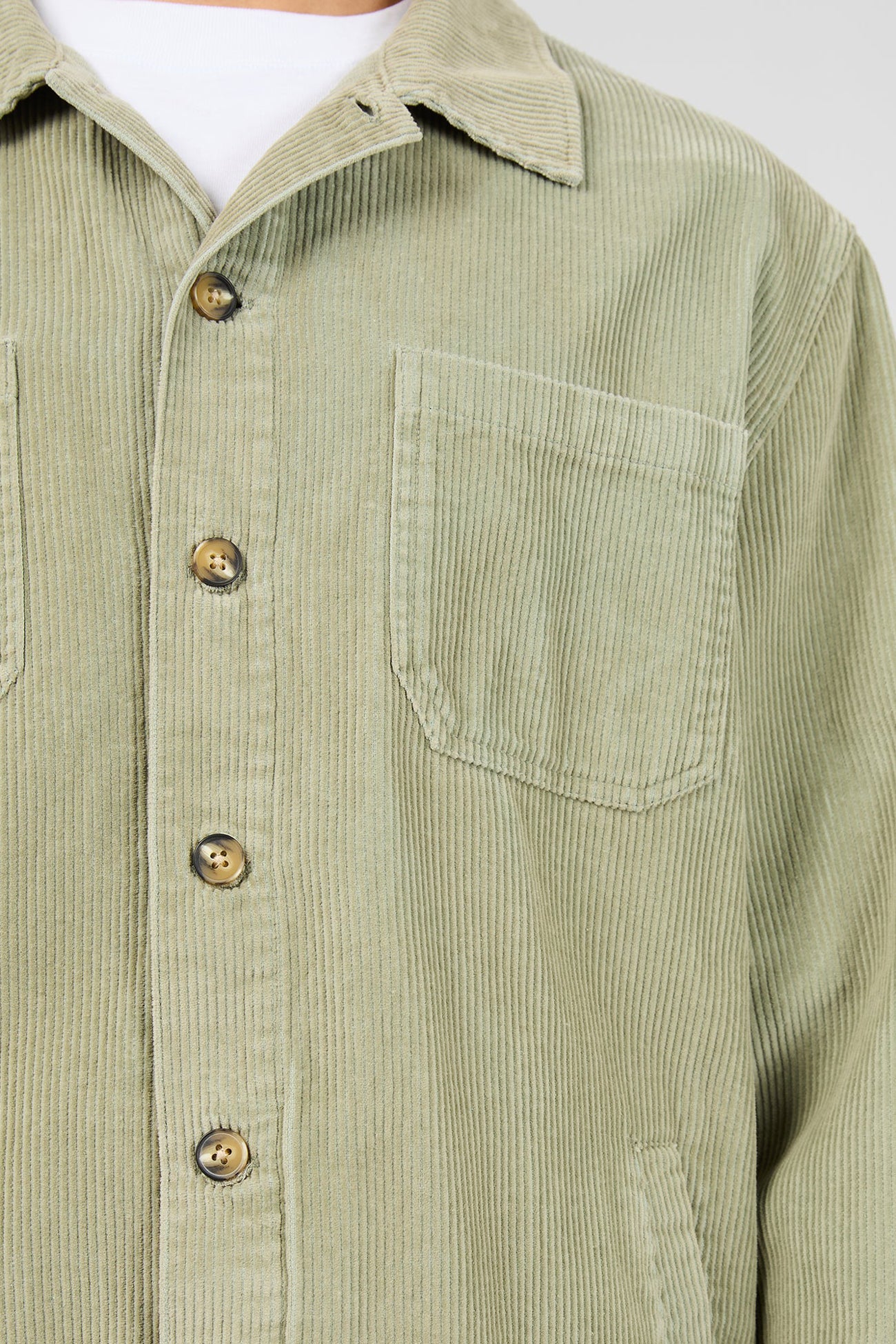 Jameson Cord Shirt Sage