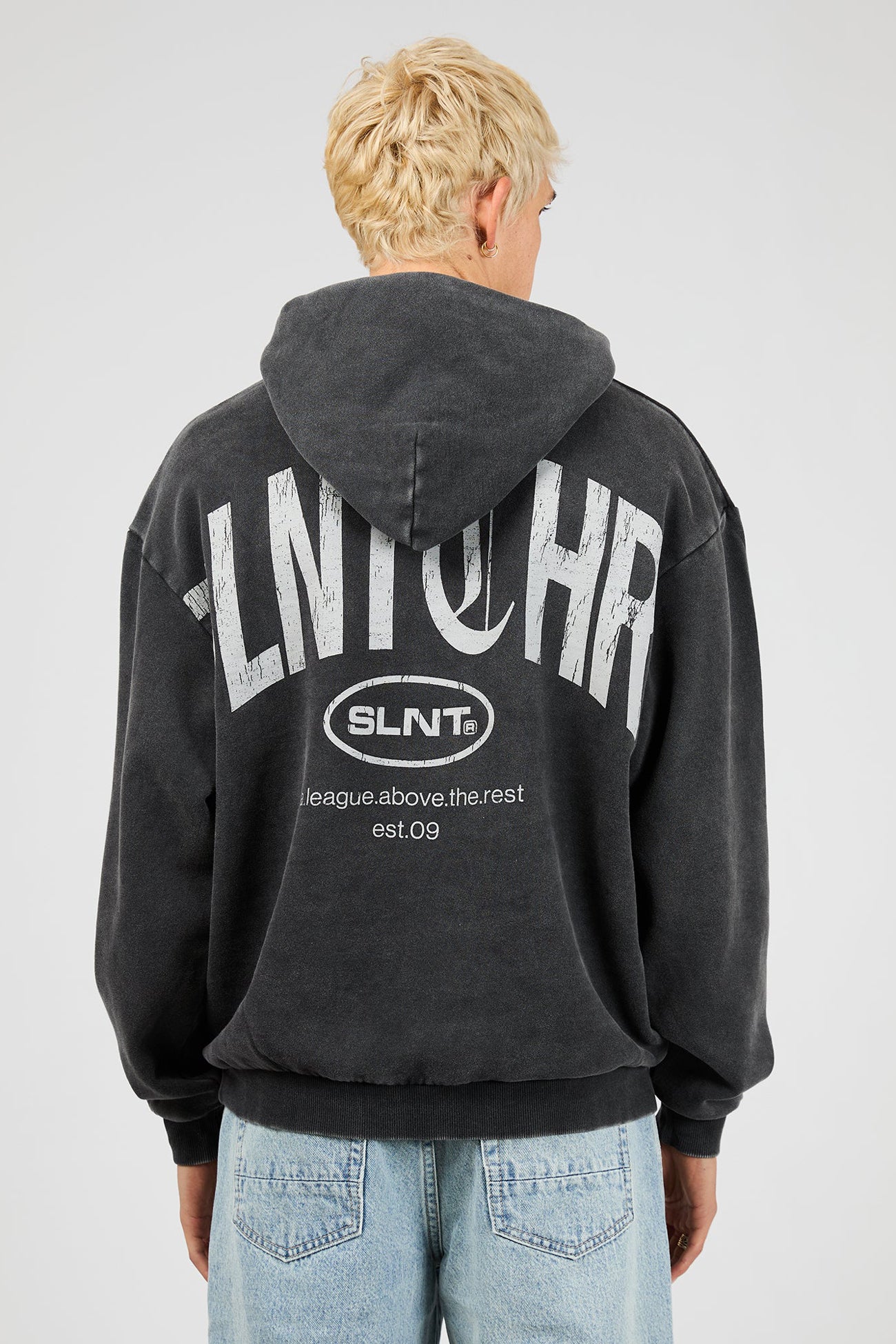 Elite Hoodie Washed Black