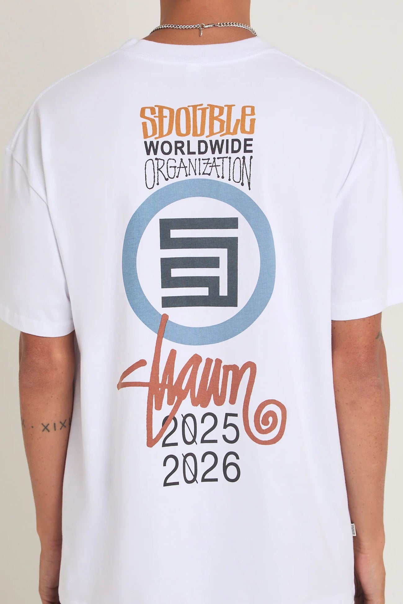 25/26 Short Sleeve Tee White