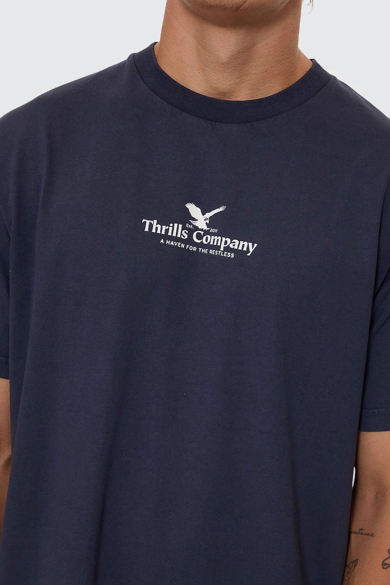 A Haven For The Restless Merch Fit Tee Total Eclipse