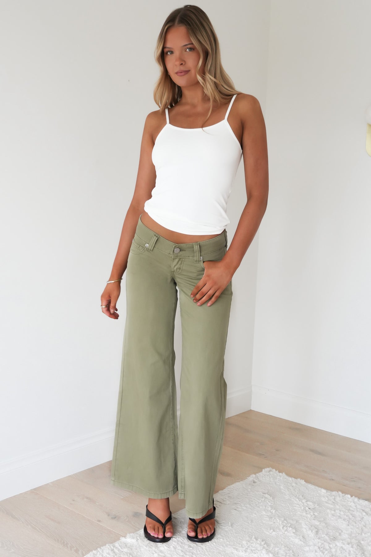 A 00 Super Low & Wide Drill Khaki