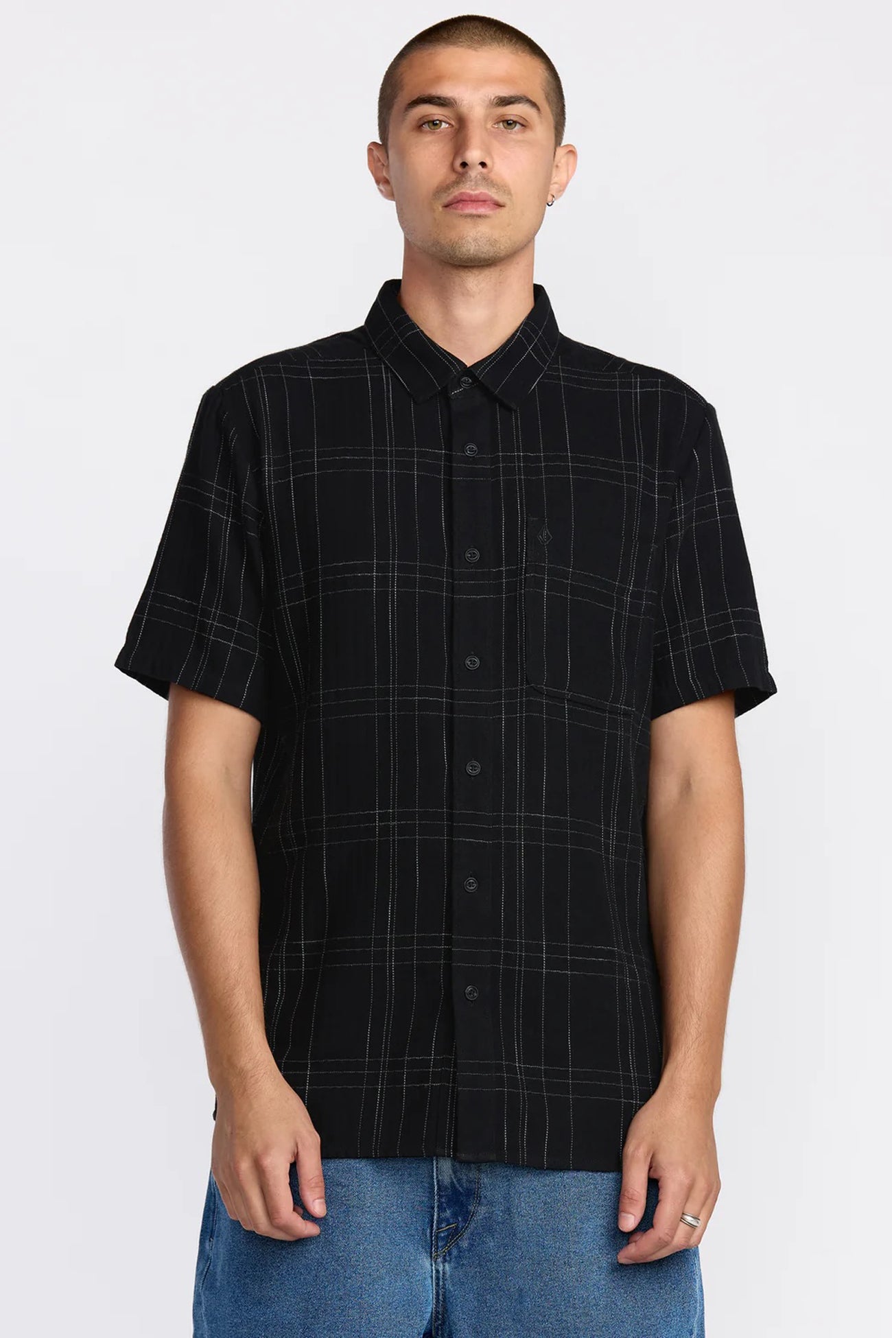 Date Knight Short Sleeve Shirt Black