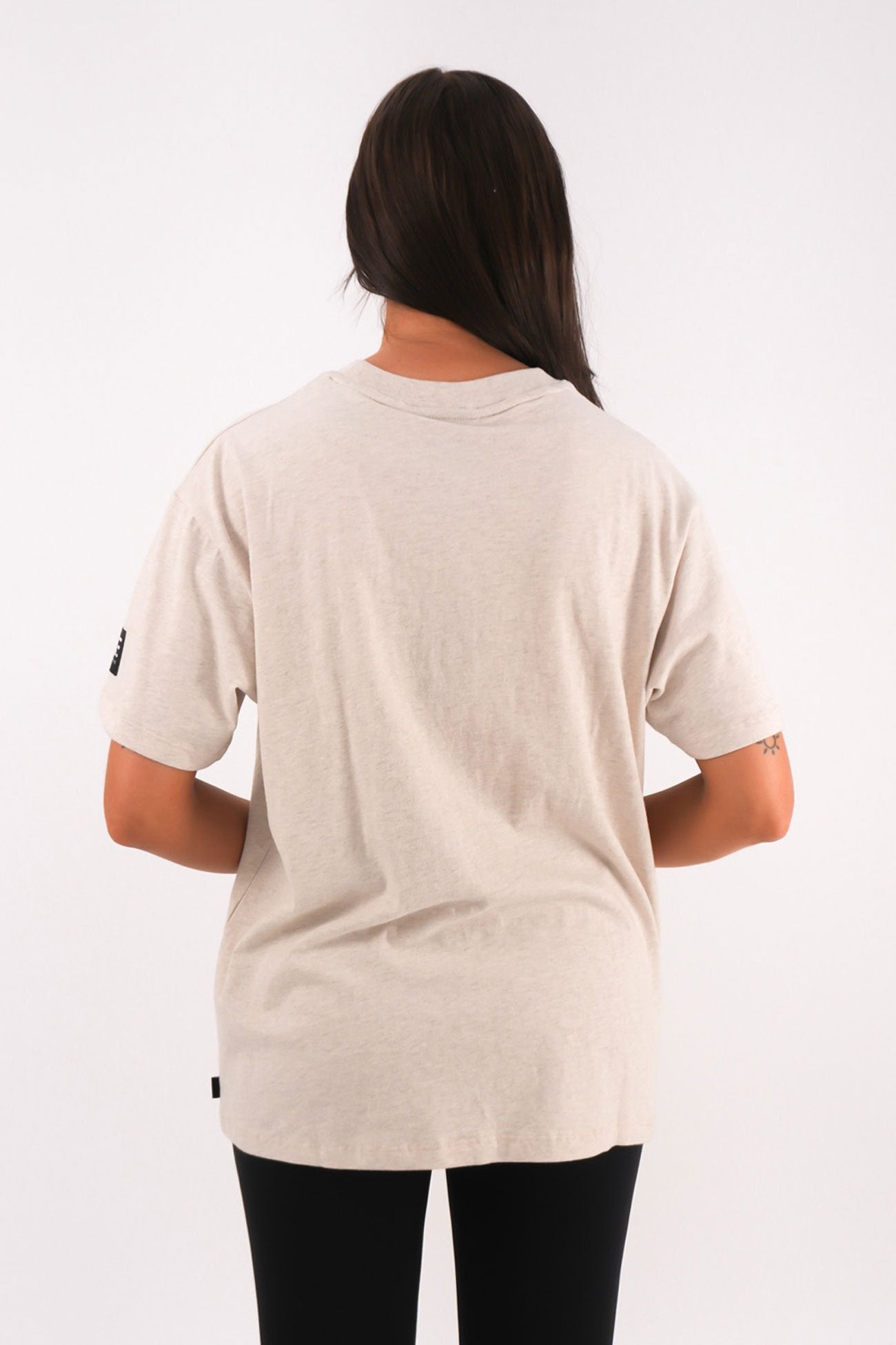 AAE Tonal Oversized Tee Oat