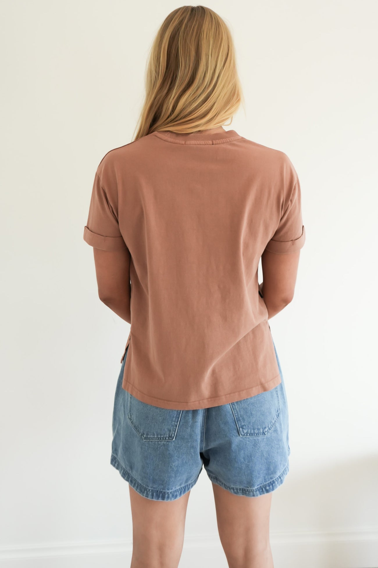 AAE Washed Tee Cinnamon