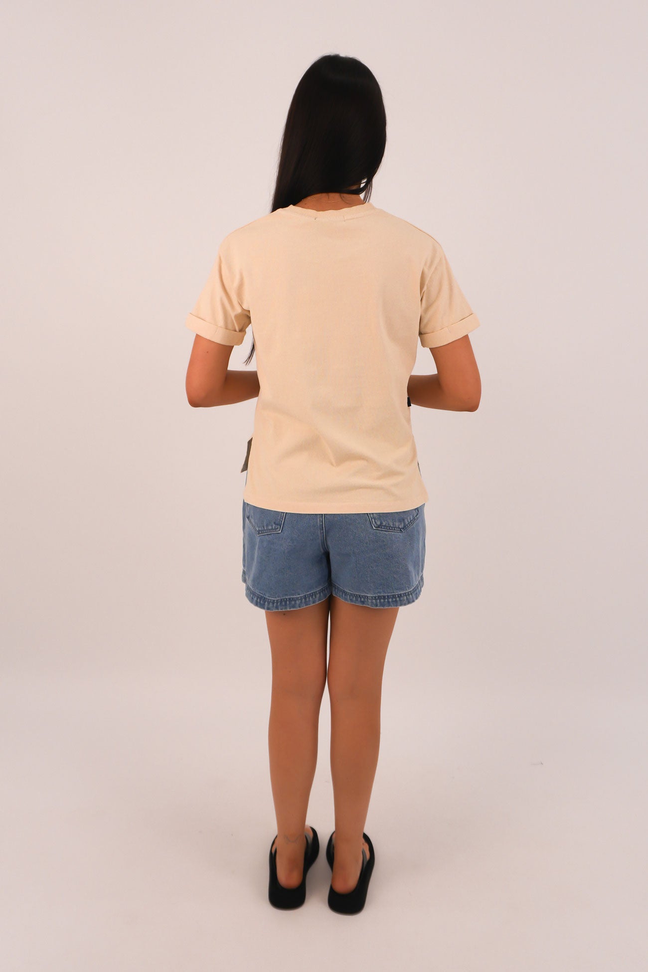 AAE Washed Tee Vanilla