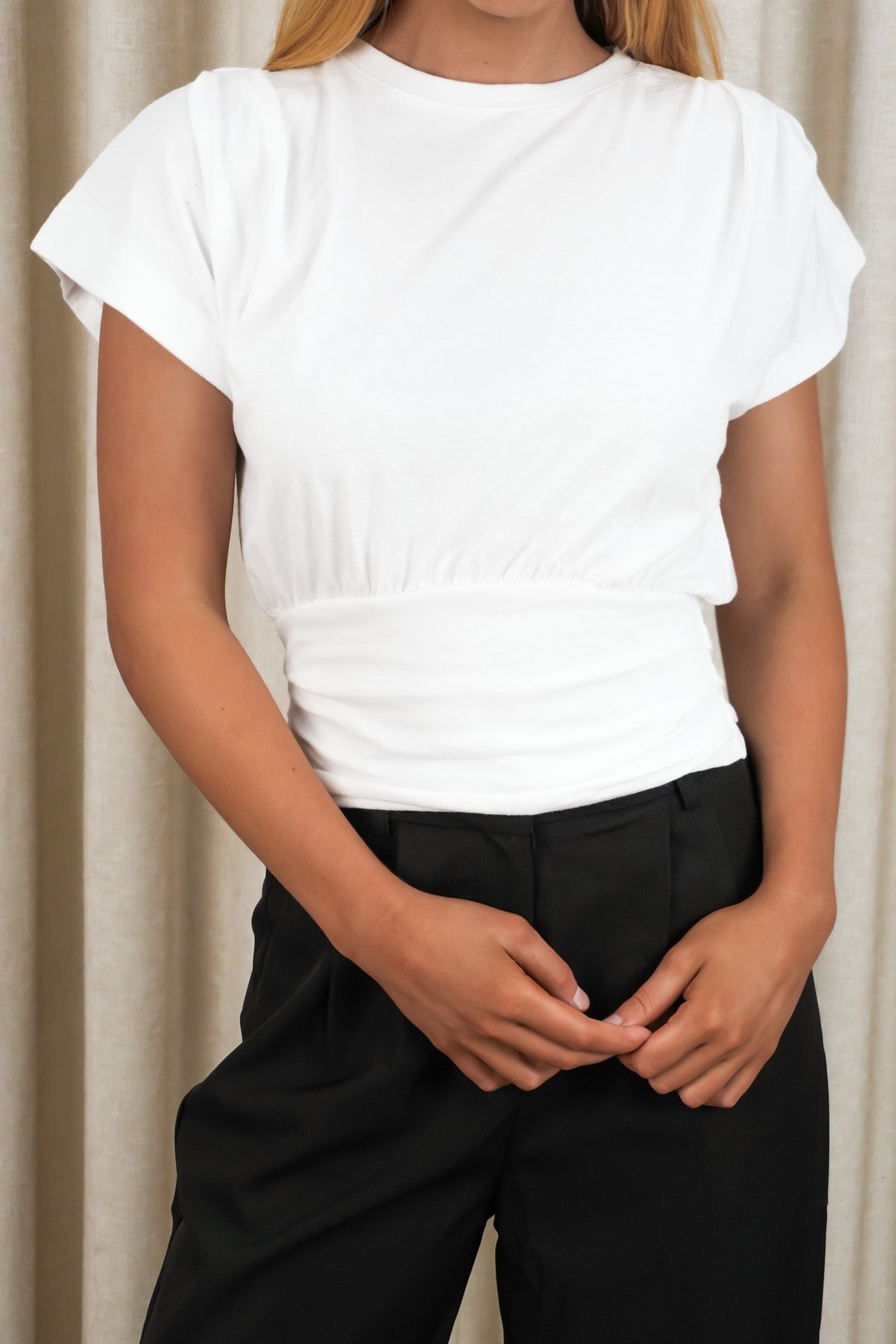 AAE Halle Tee White