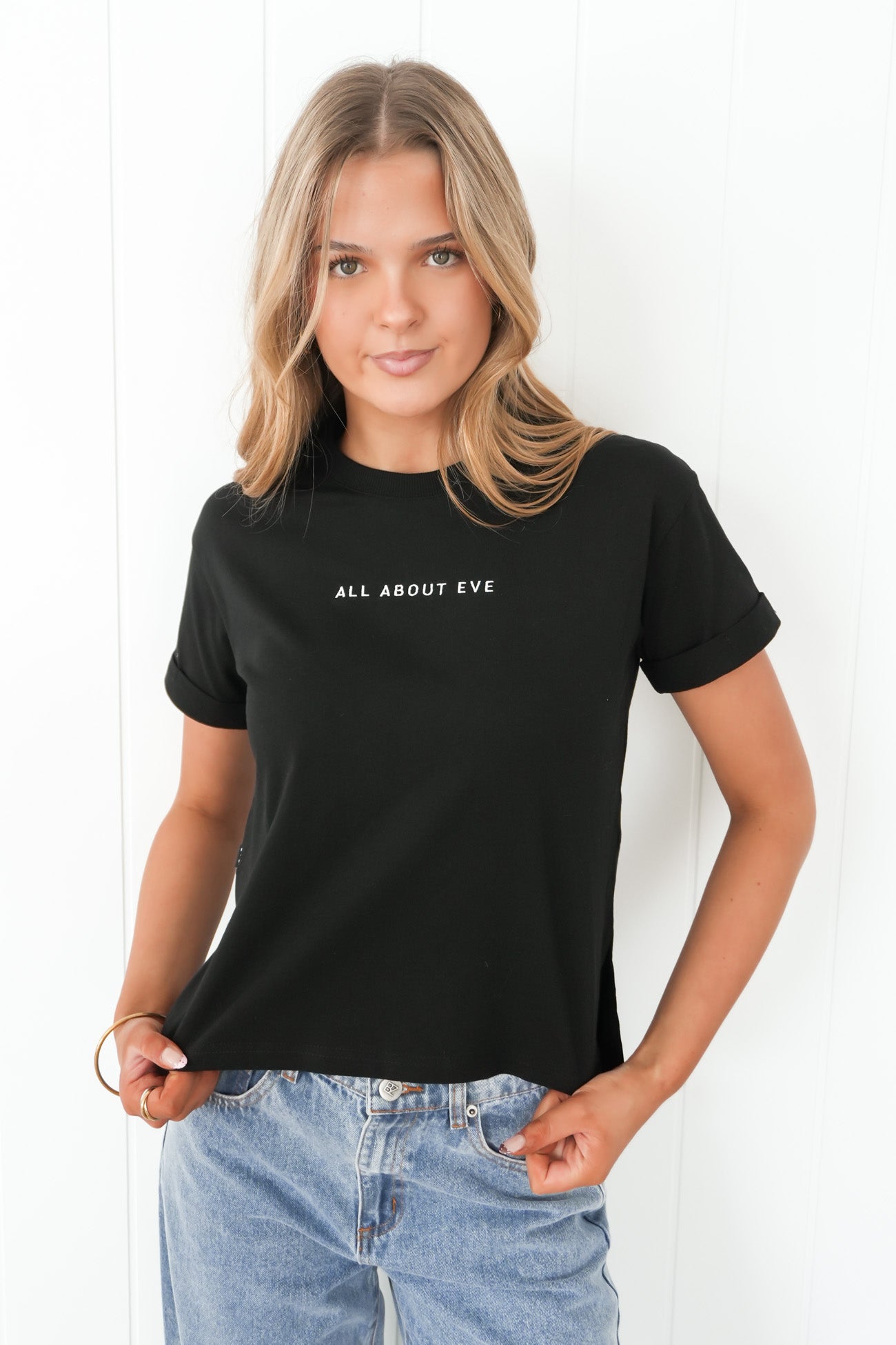 AAE Washed Tee Black