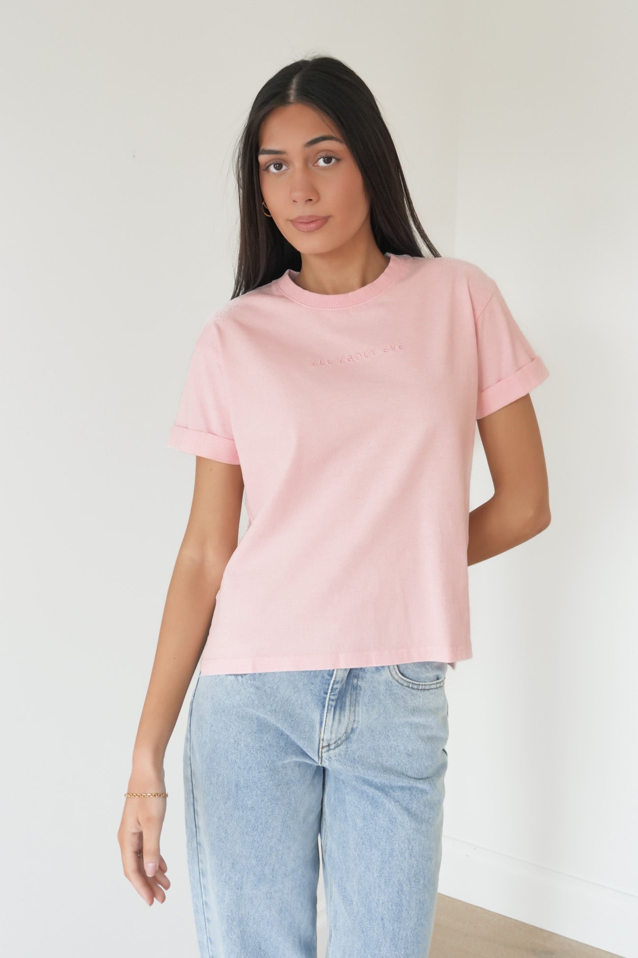 AAE Washed Tee Cherry Blossom