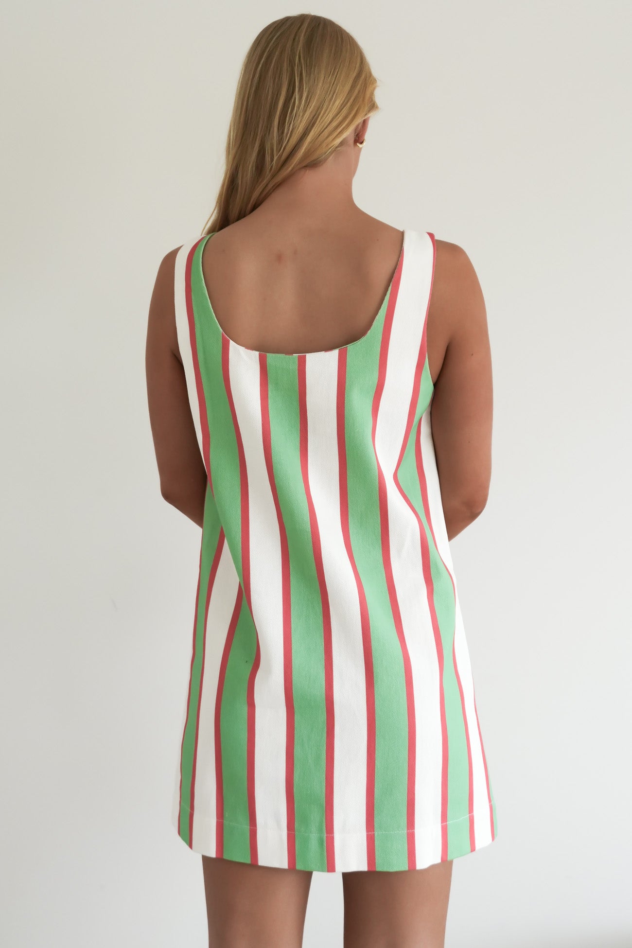 Abi Mini Dress Carnival Stripe