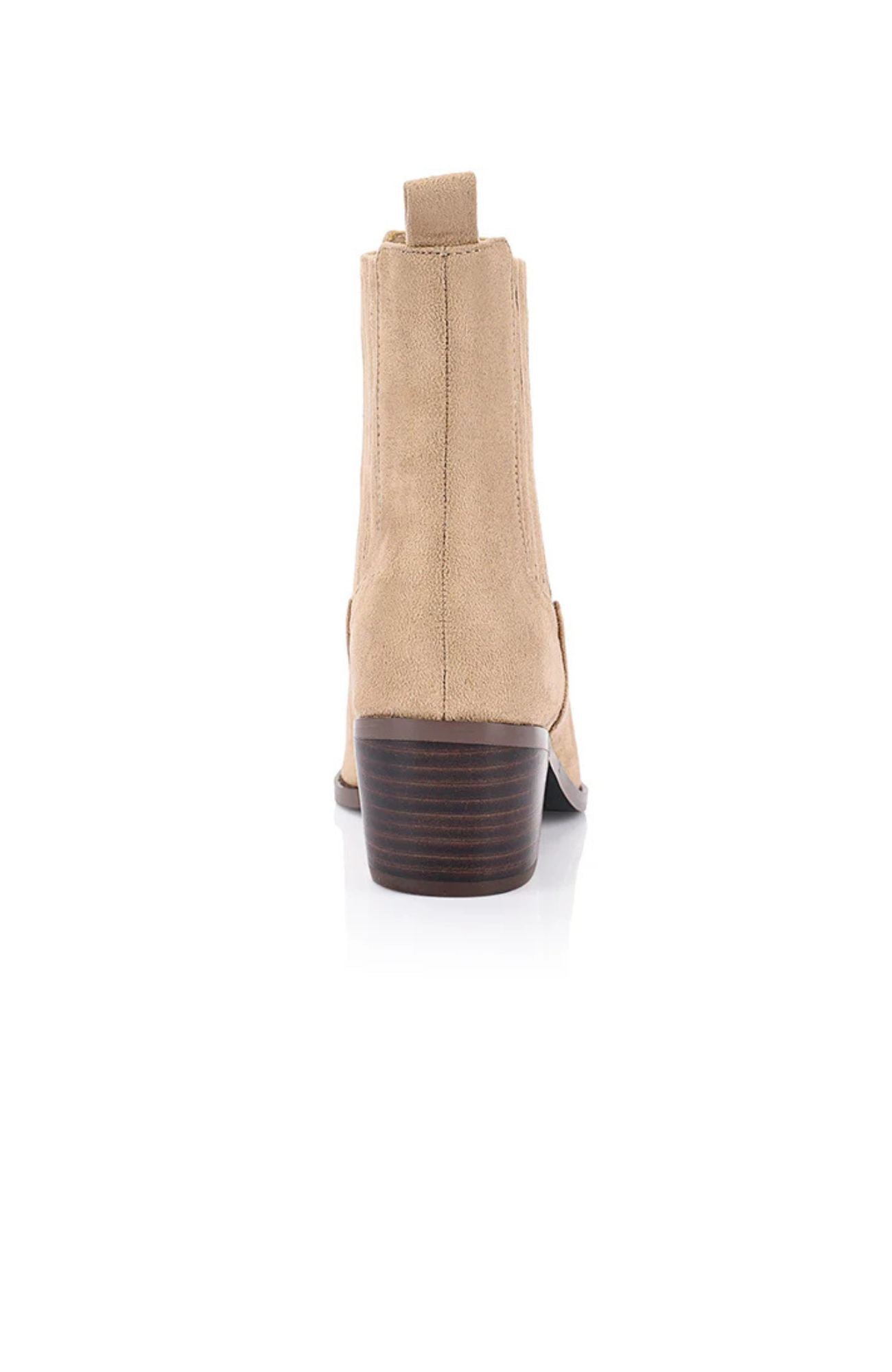 Dale Chelsea Ankle Boots Taupe Micro