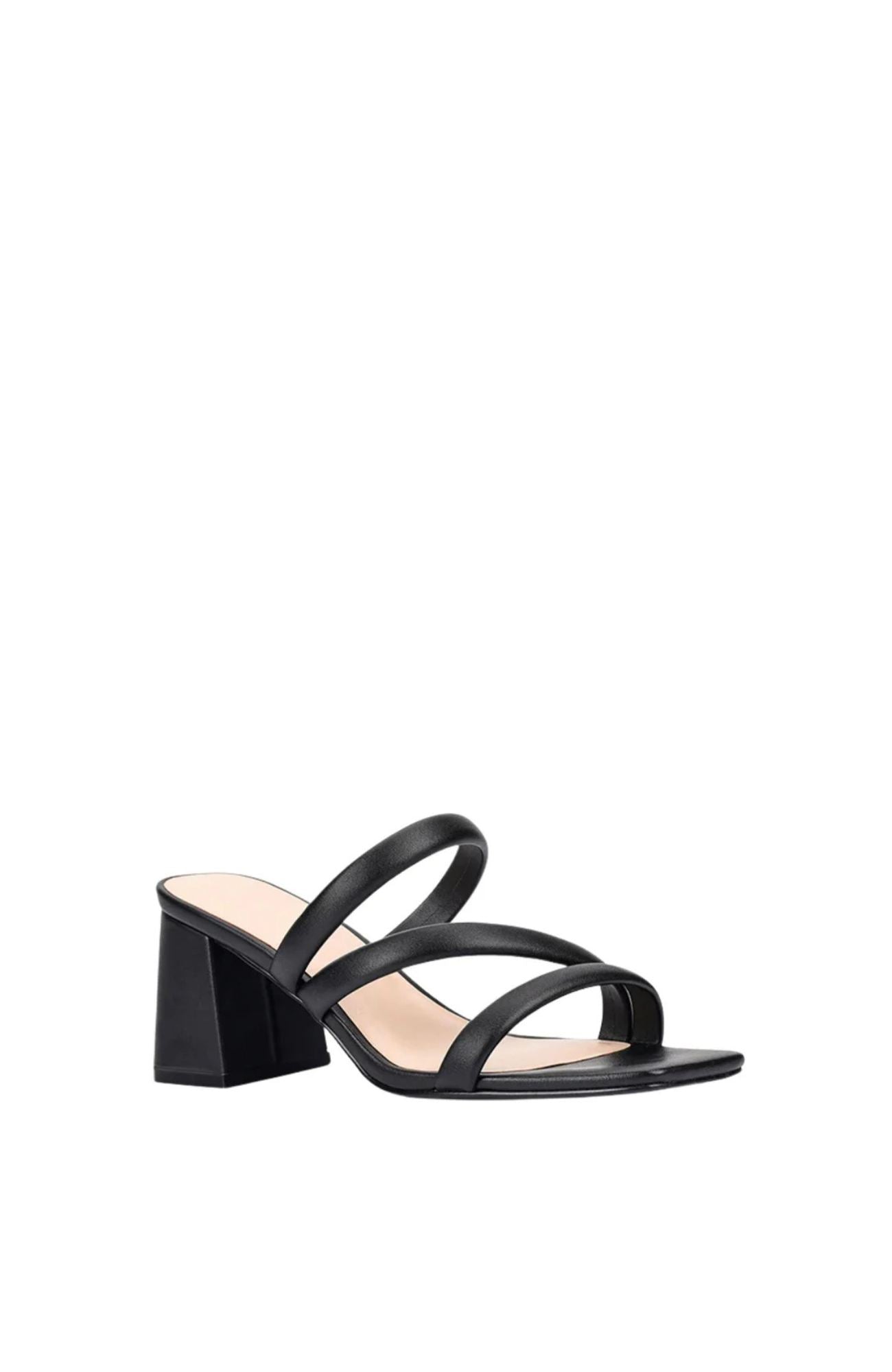 Stallone Block Heel Mules Black