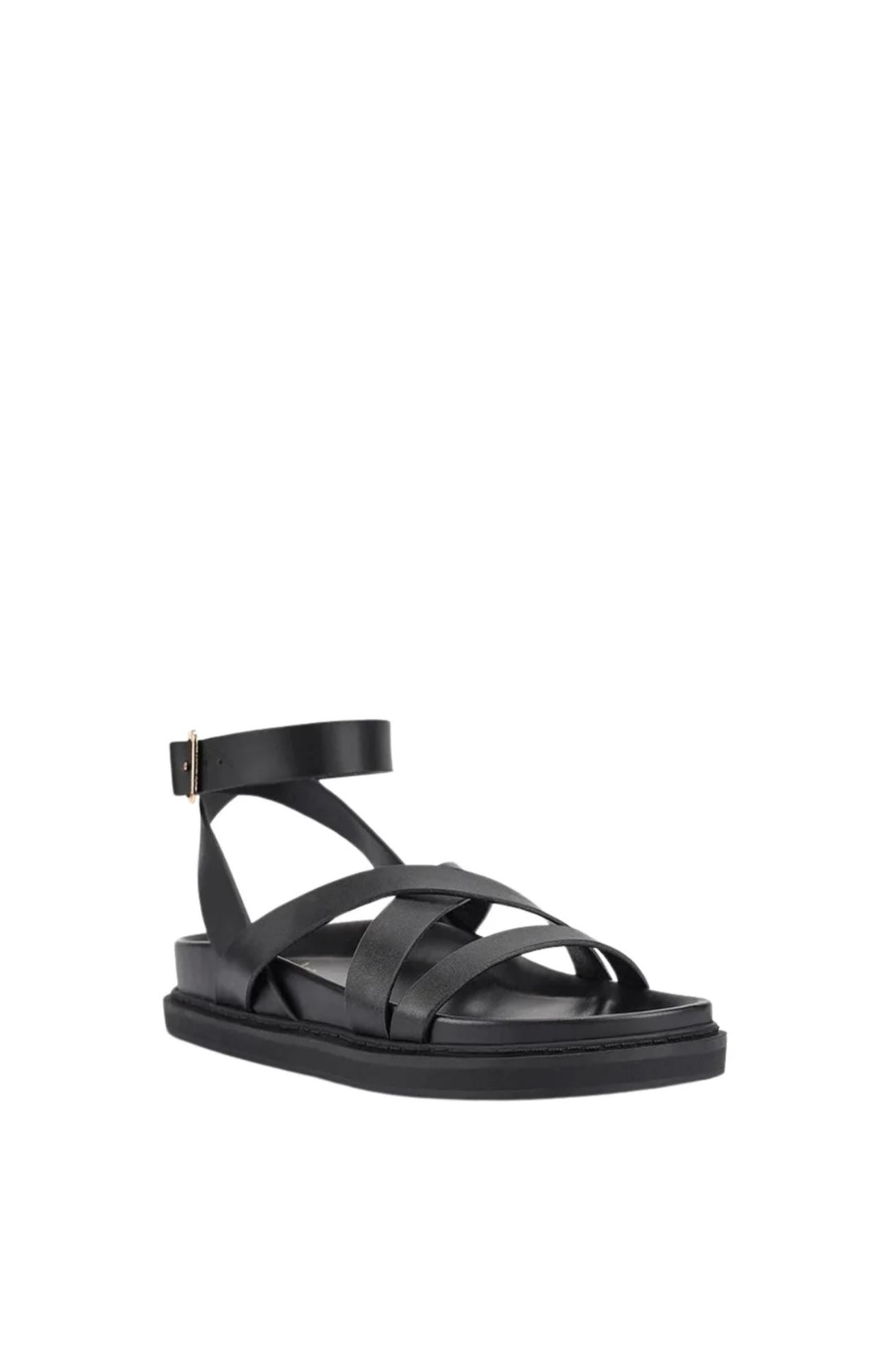 Brianna Footbed Sandal Black