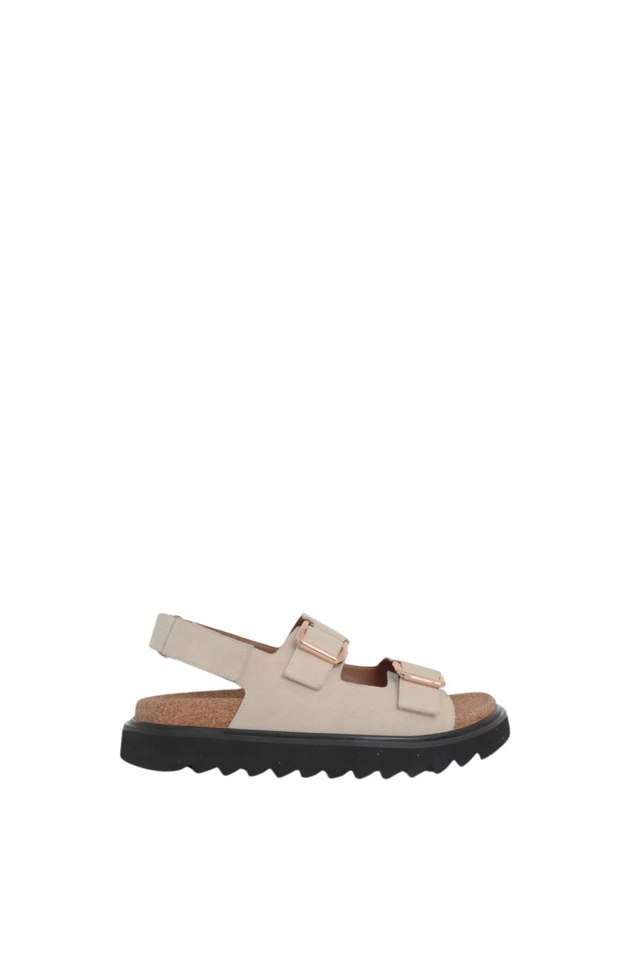 Tulum Sandal Off White Cow Suede
