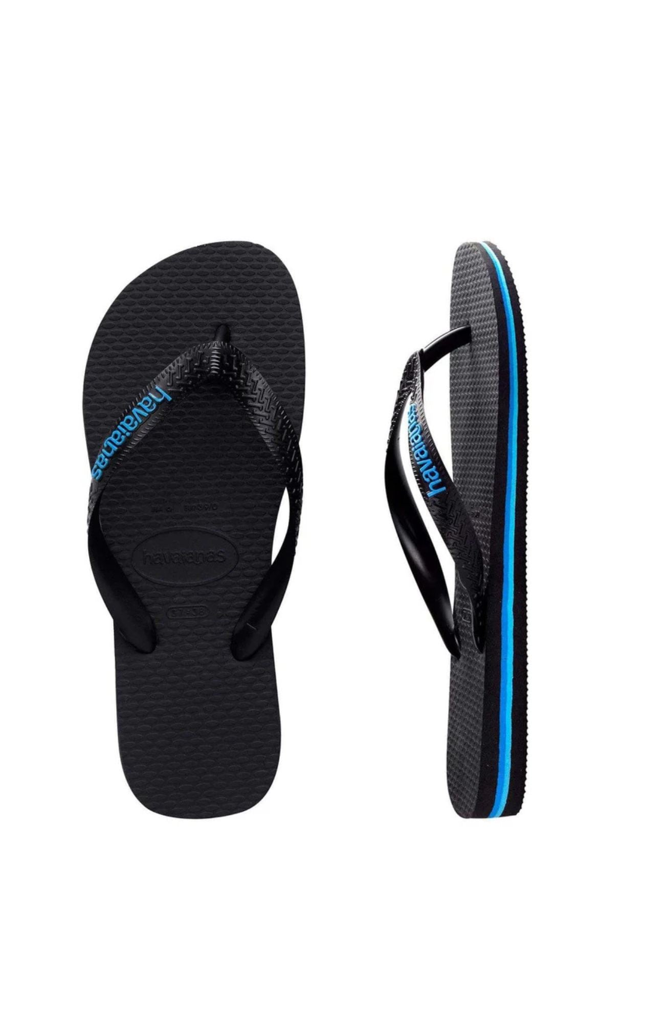 Rubber Logo Black Blue