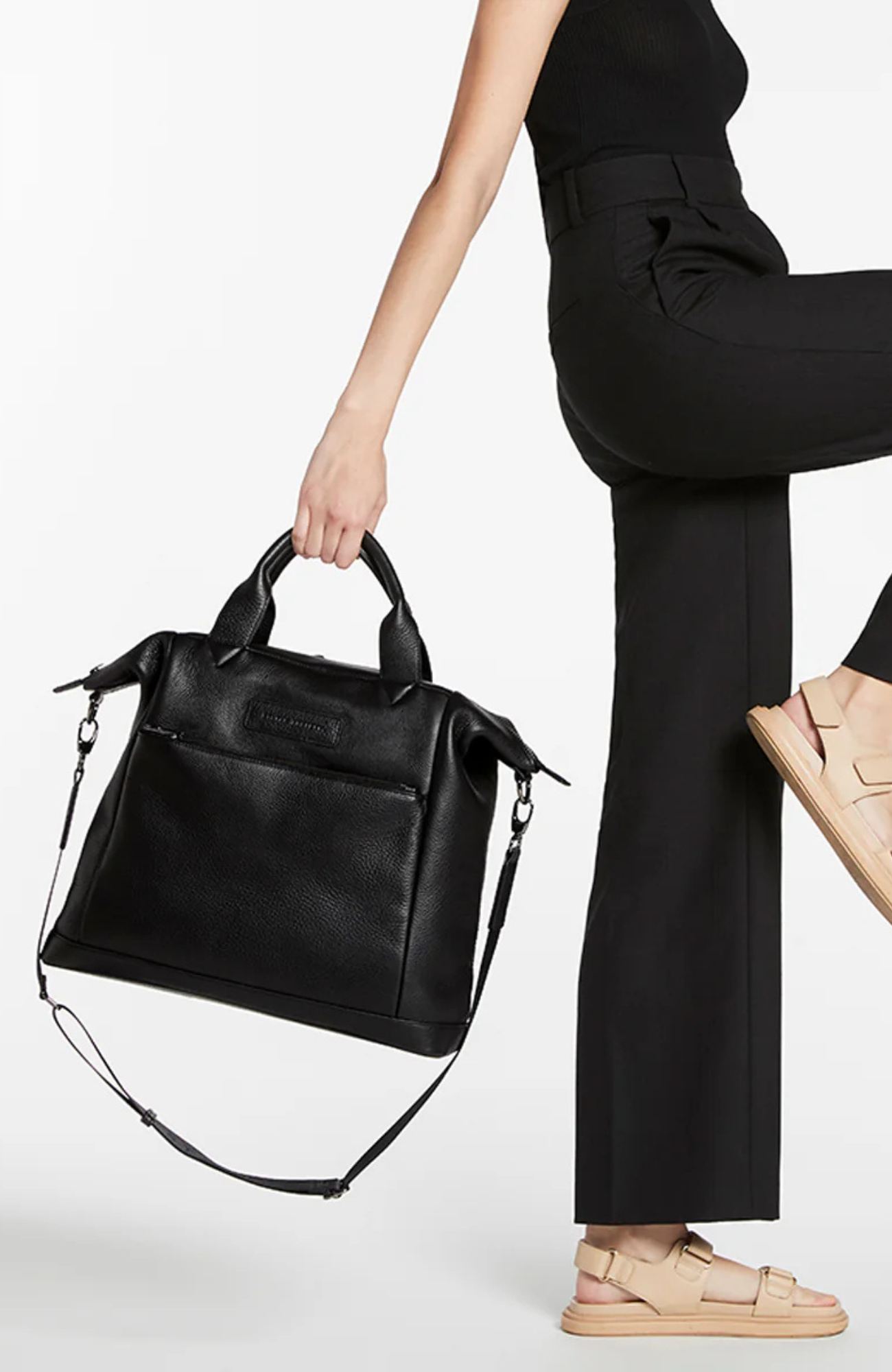 Comes In Waves Bag Black