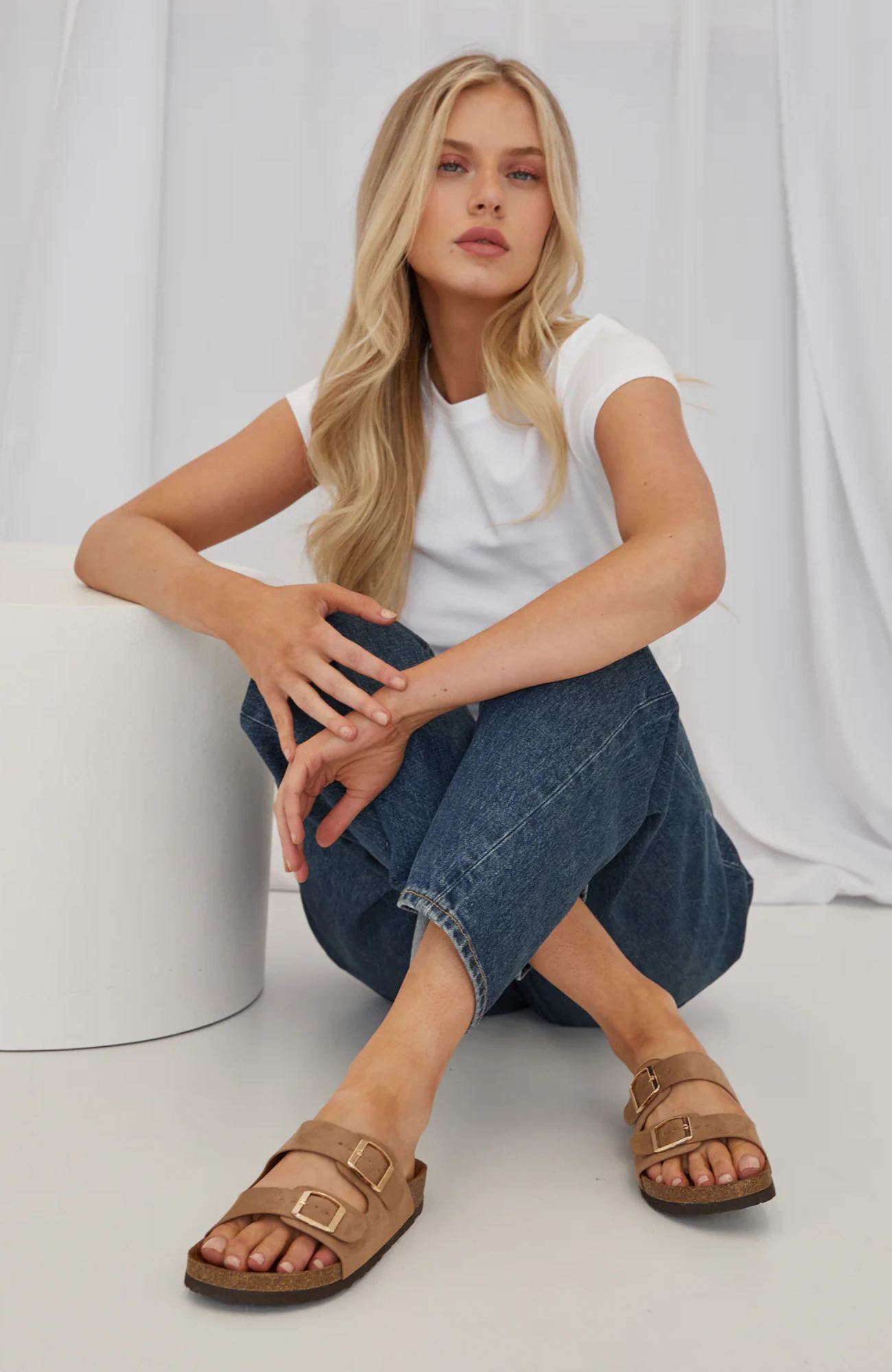 Xylo Foot Bed Slide Biscuit Softee