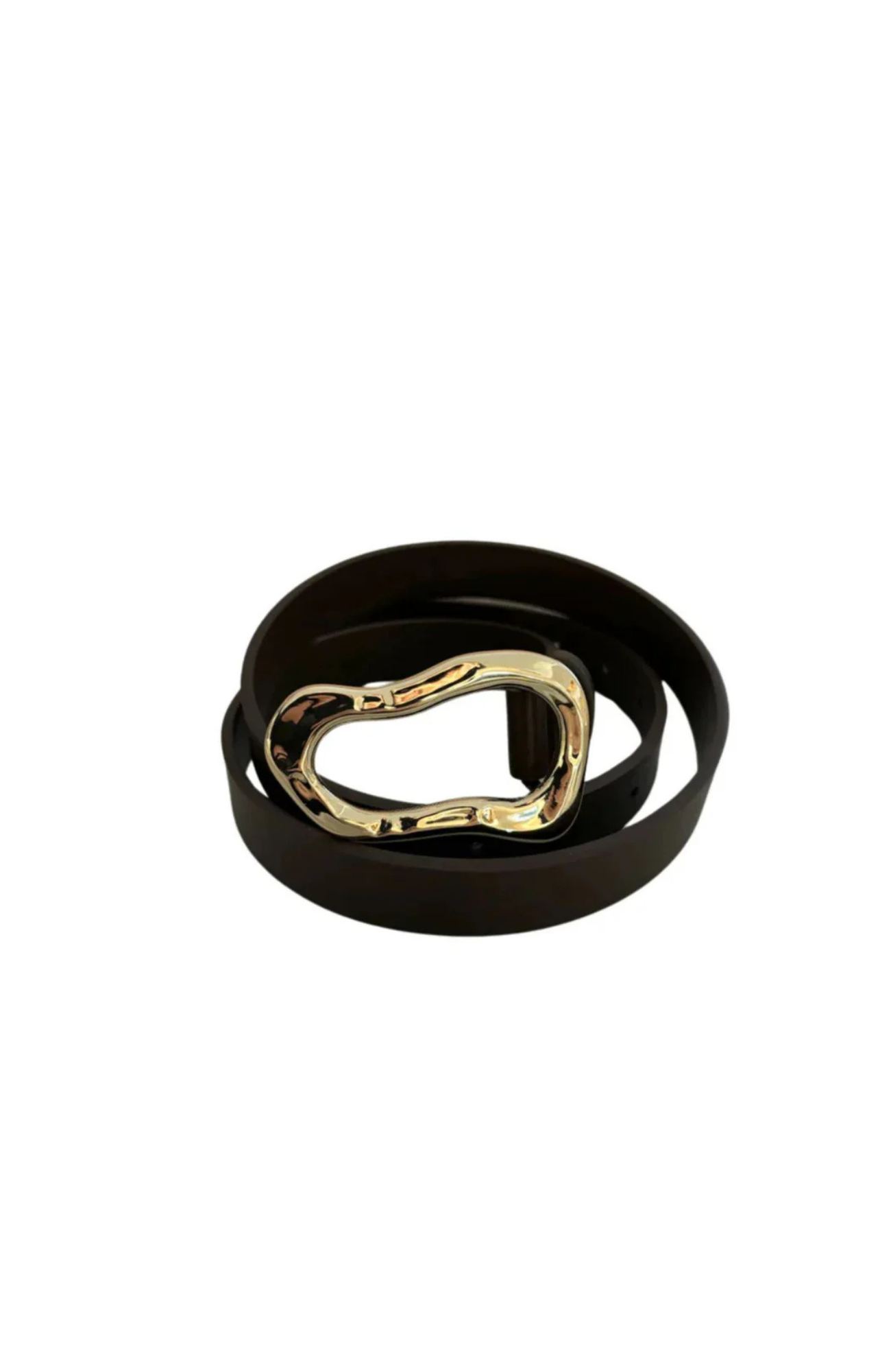 Charlotte Belt Brown Gold