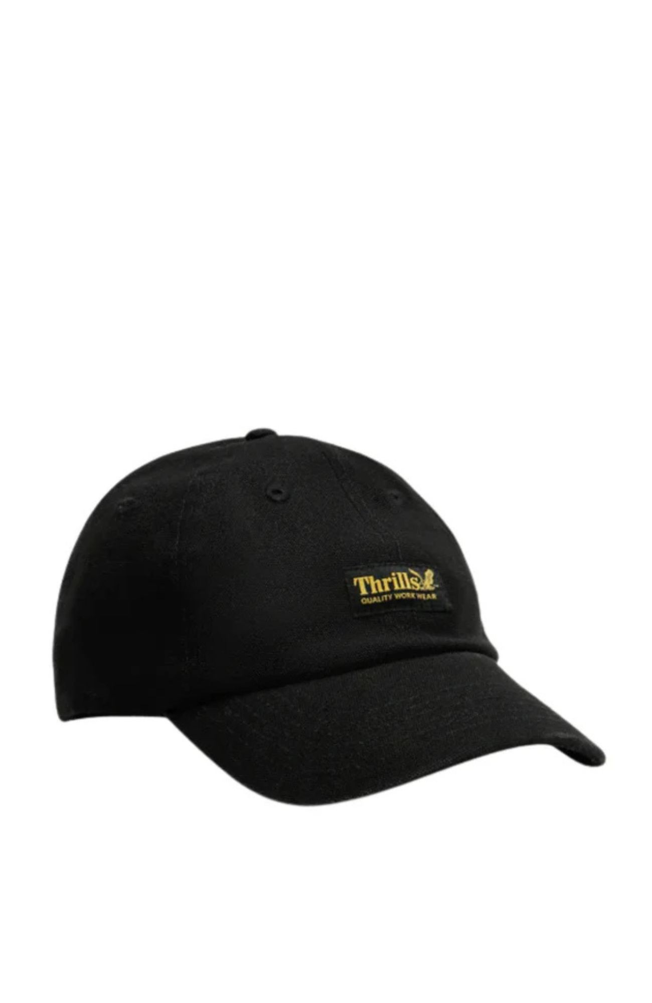 Thrills Union 6 Panel Cap Black