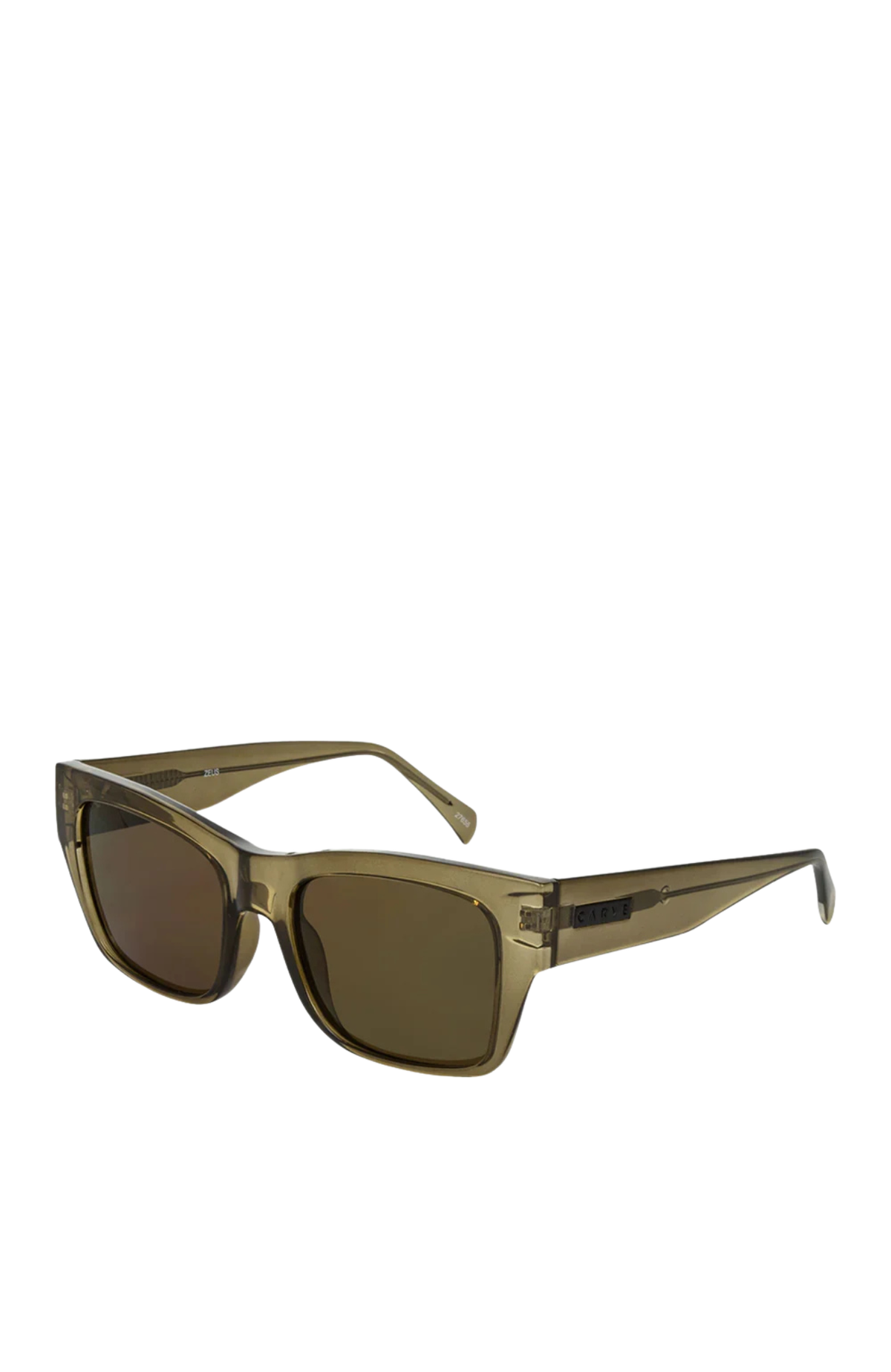Zeus Gloss Xtal Olive Leaf // Brown Lens