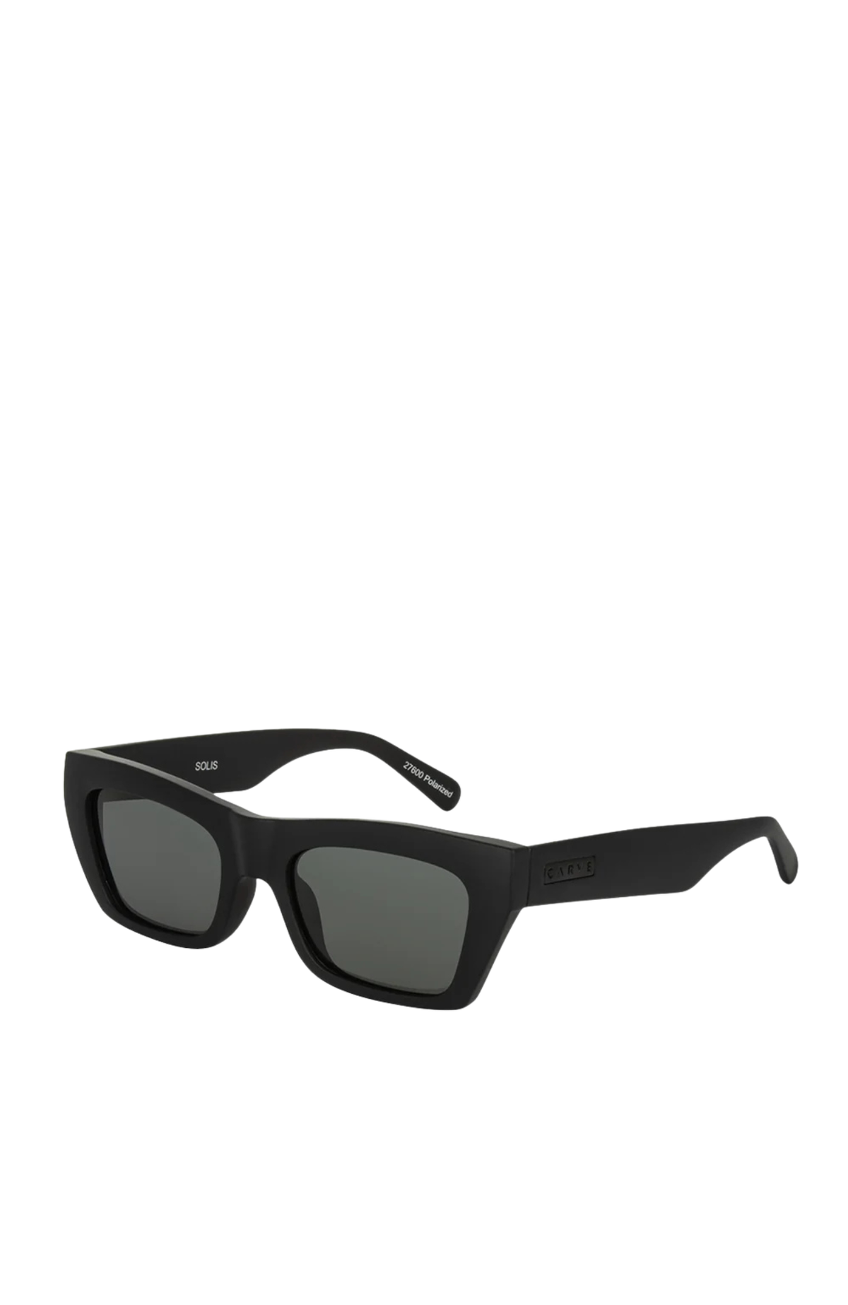 Solis Matt Black // Grey Polarized Lens
