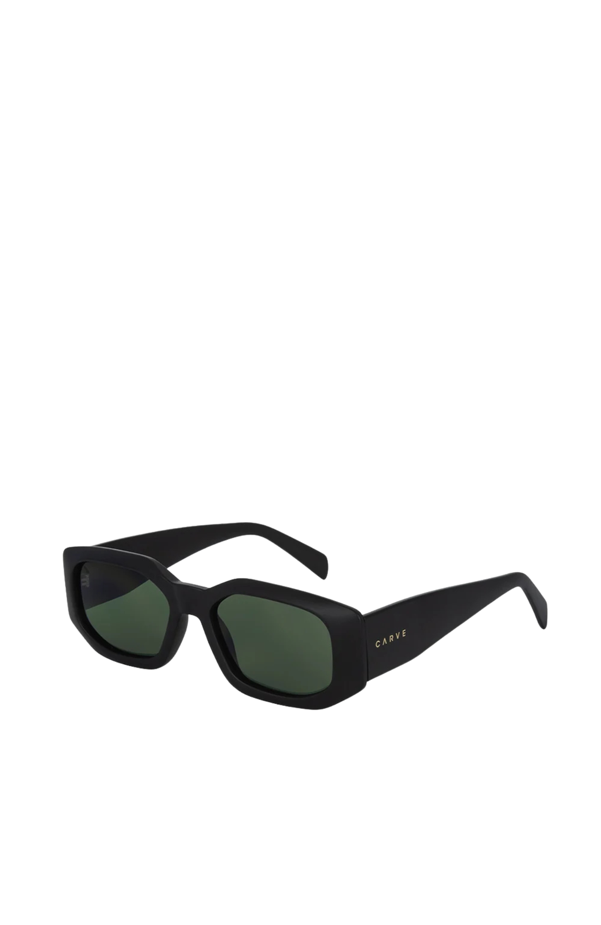 Mayhem Matt Black // Green Lens