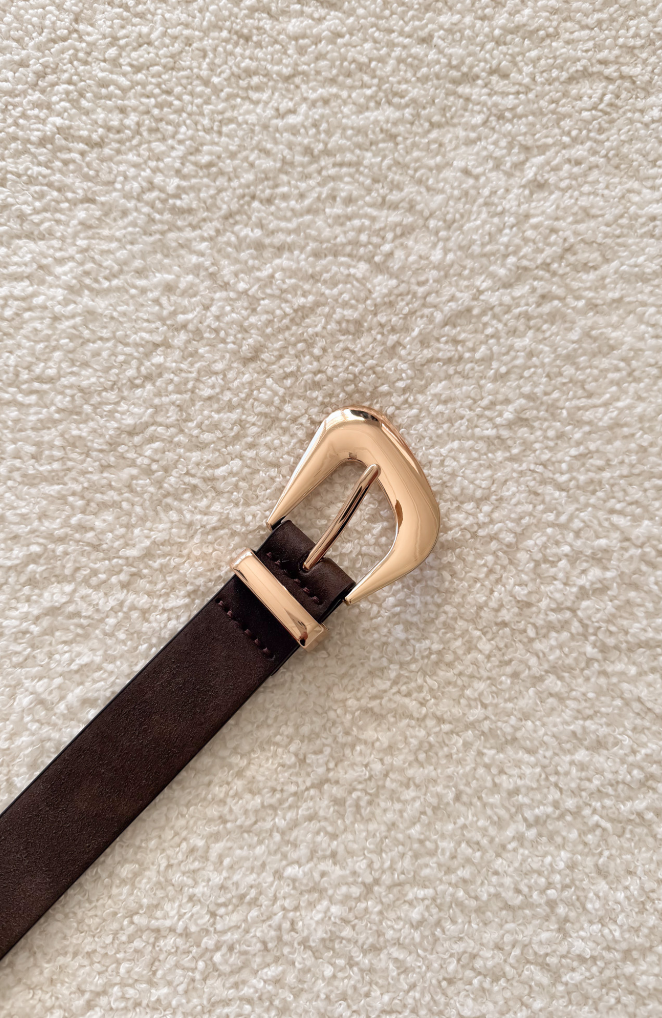 Mika Buckle Belt Brown
