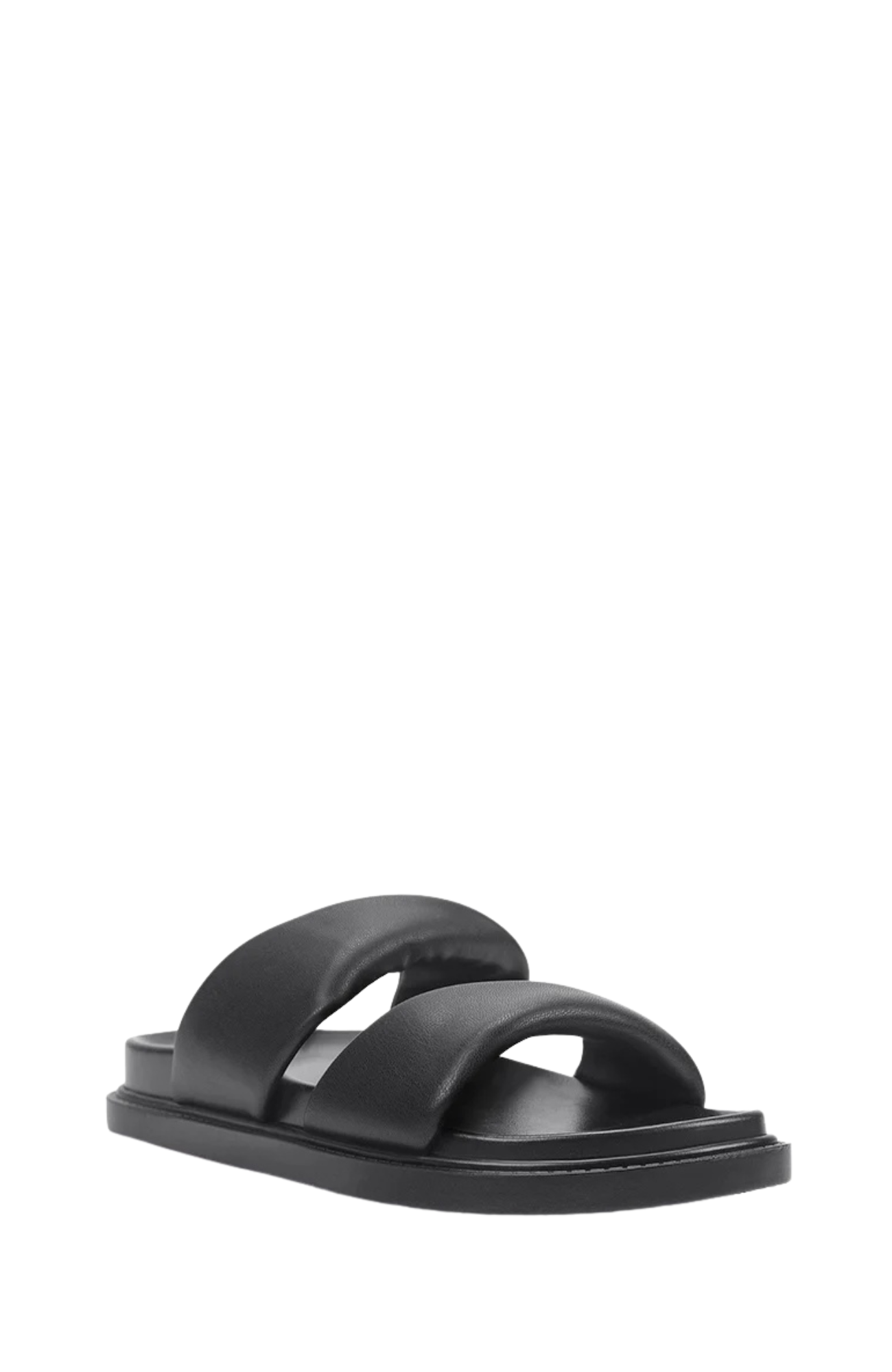 Bindy Footbed Slides Black