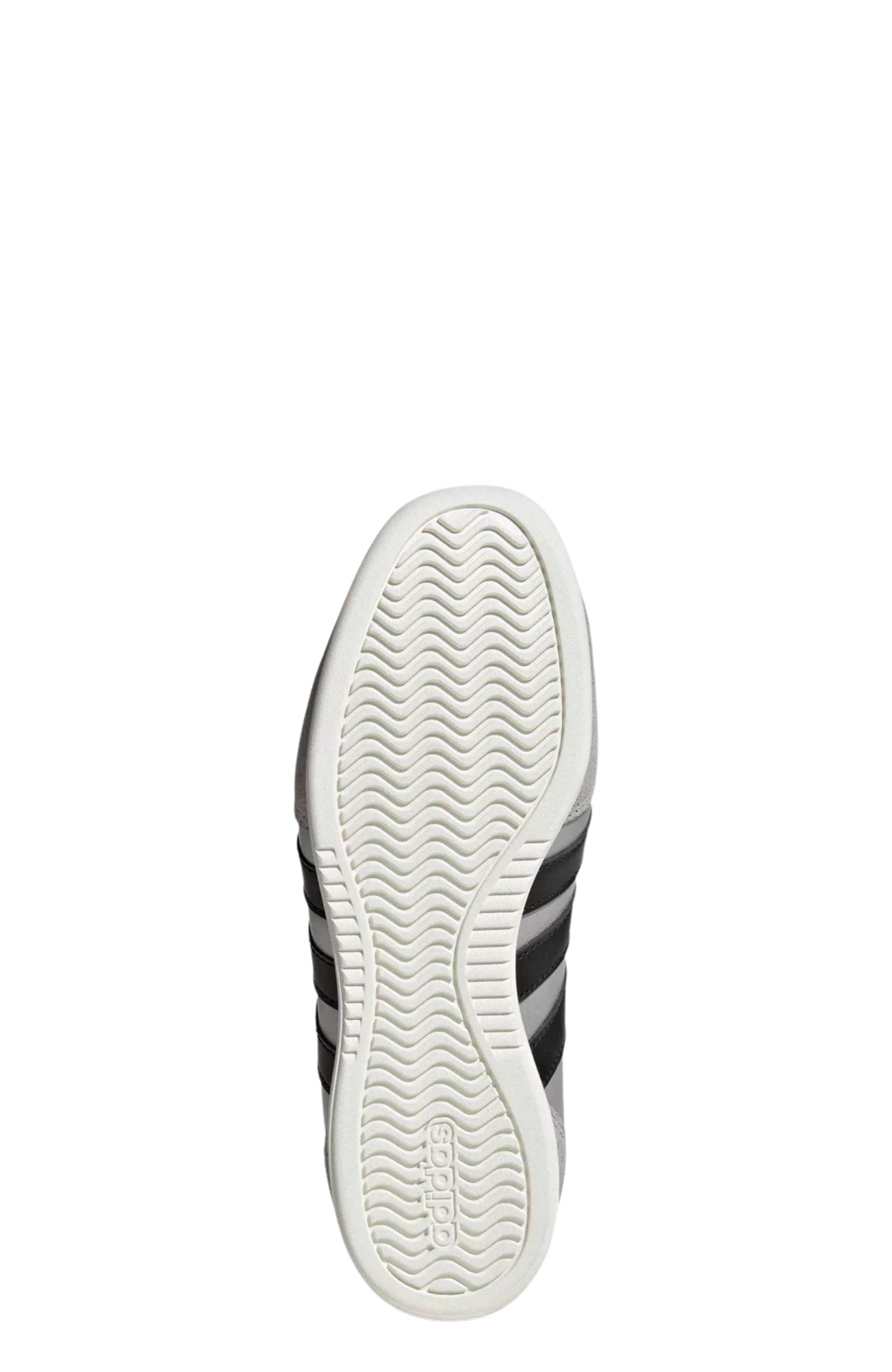 Barreda Mary Jane Silver Metallic Core Black Off White