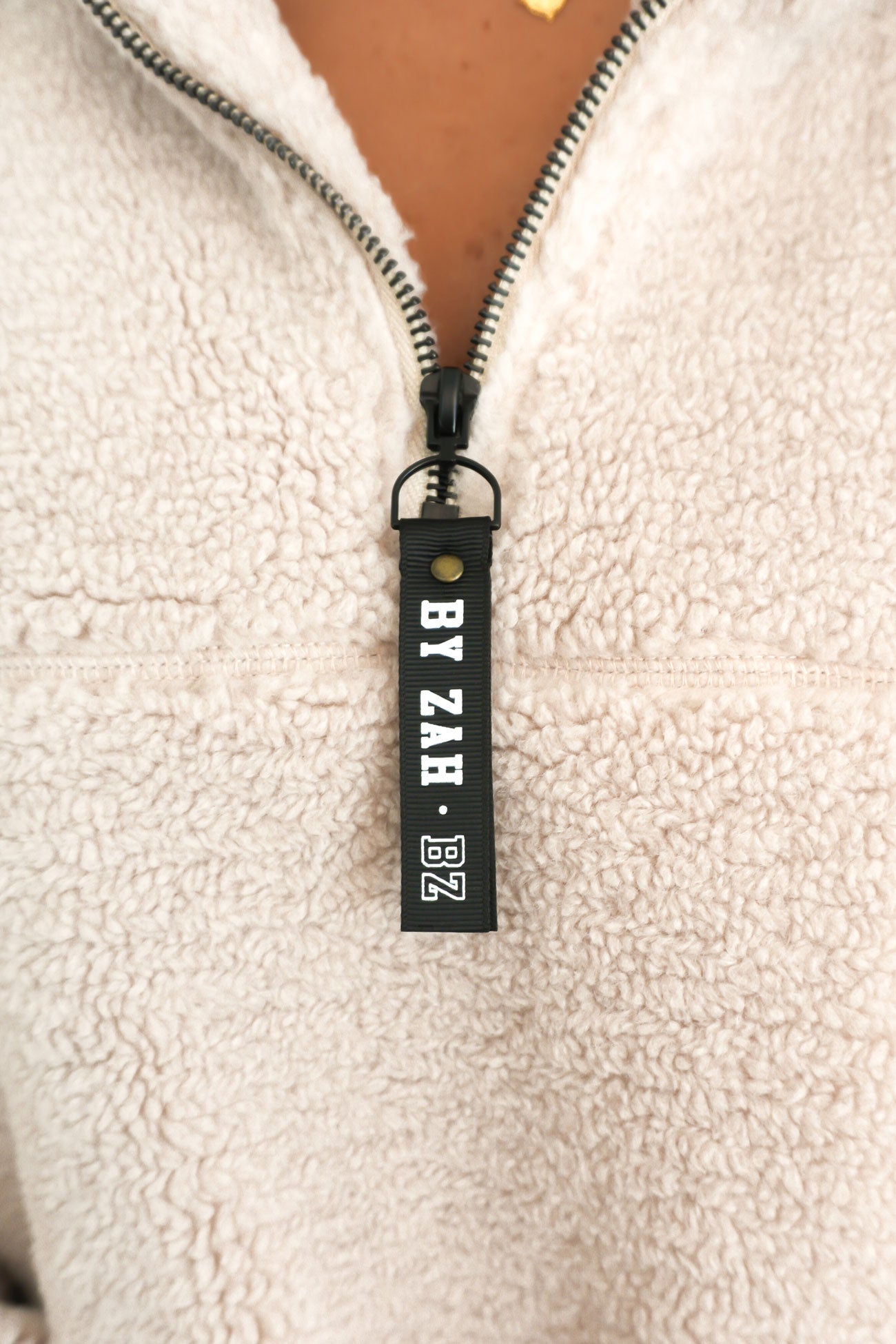 Ace Quarter Teddy Beige