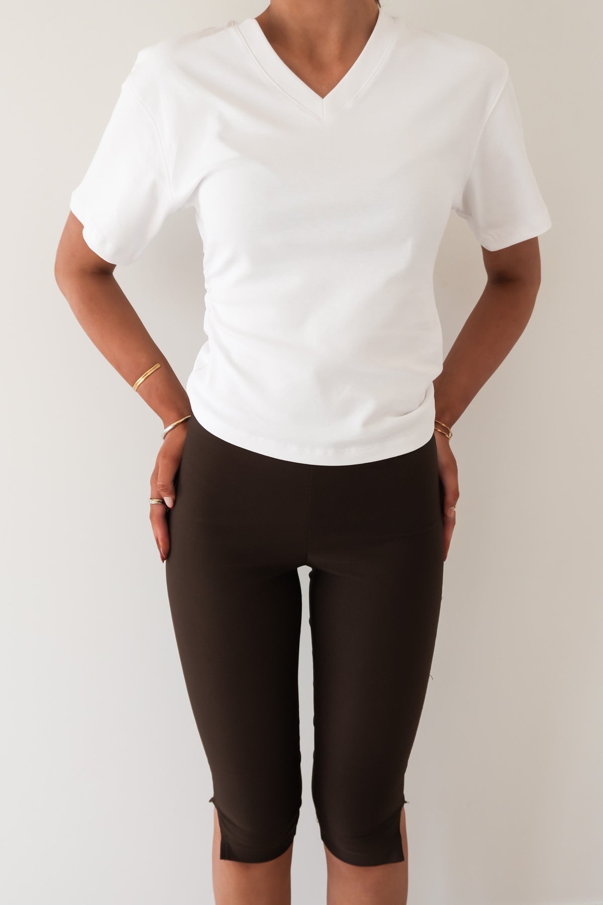 Addison Capri Pant Chocolate