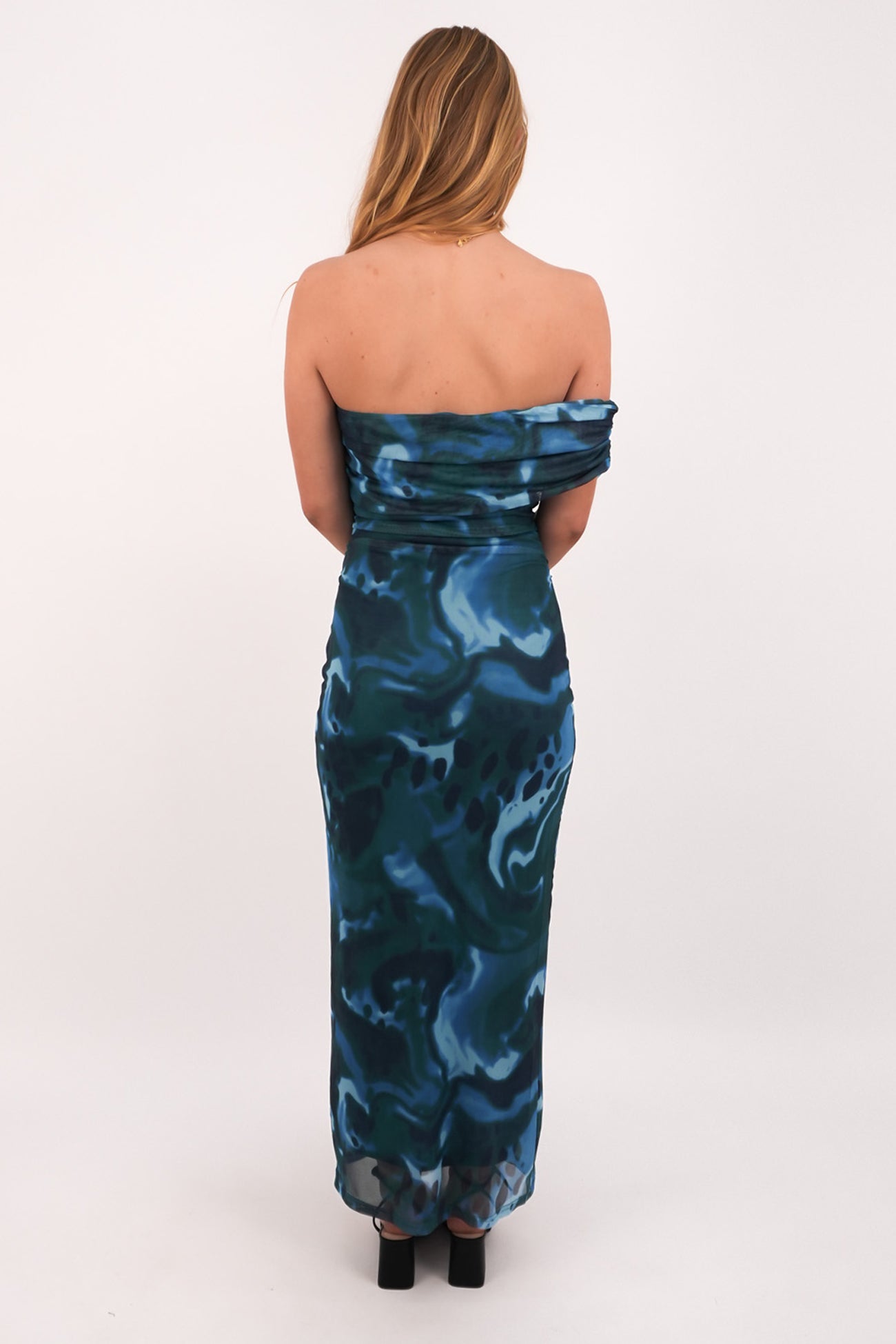 Adrian Maxi Dress Blue