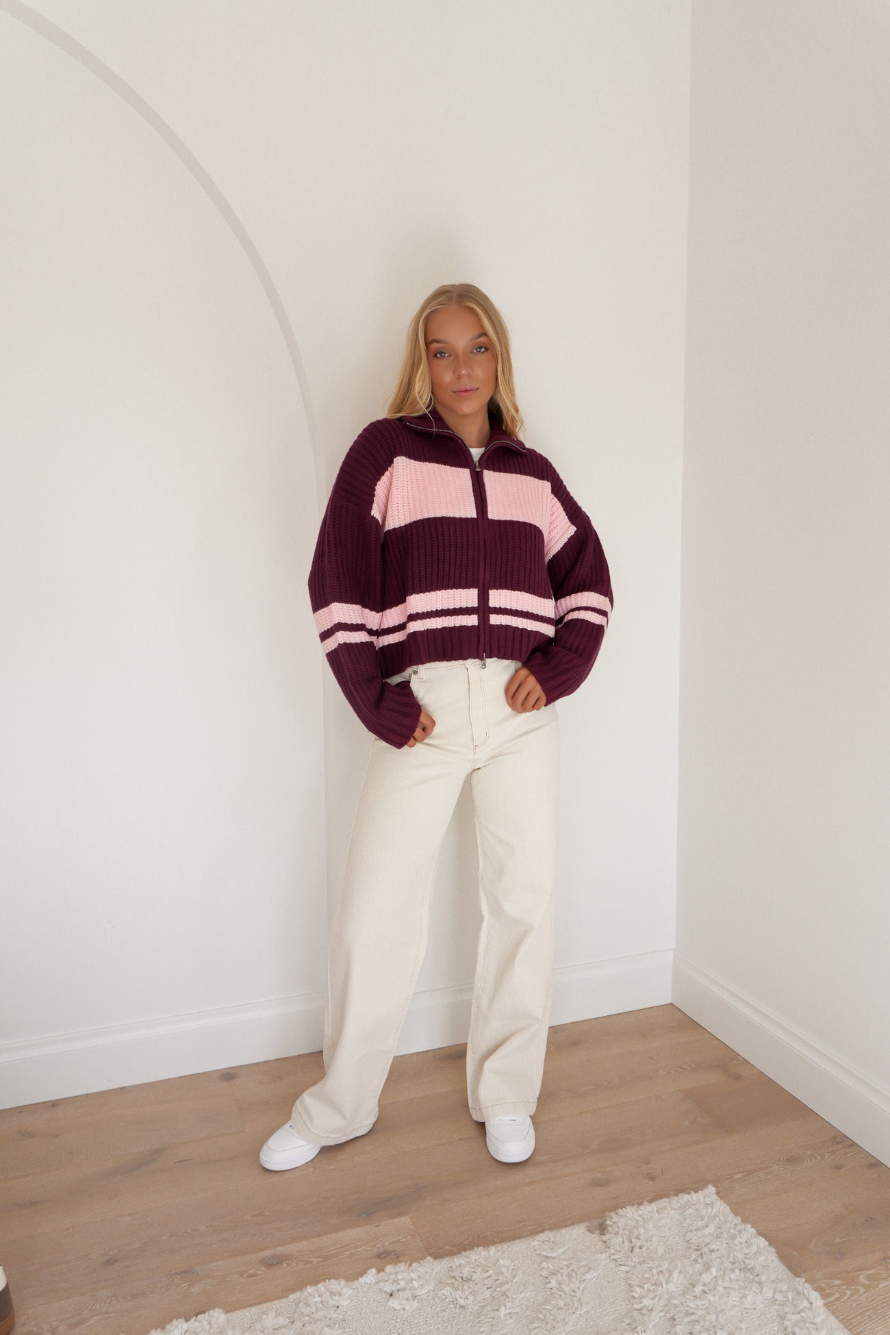 Aida Knit Thru Wine