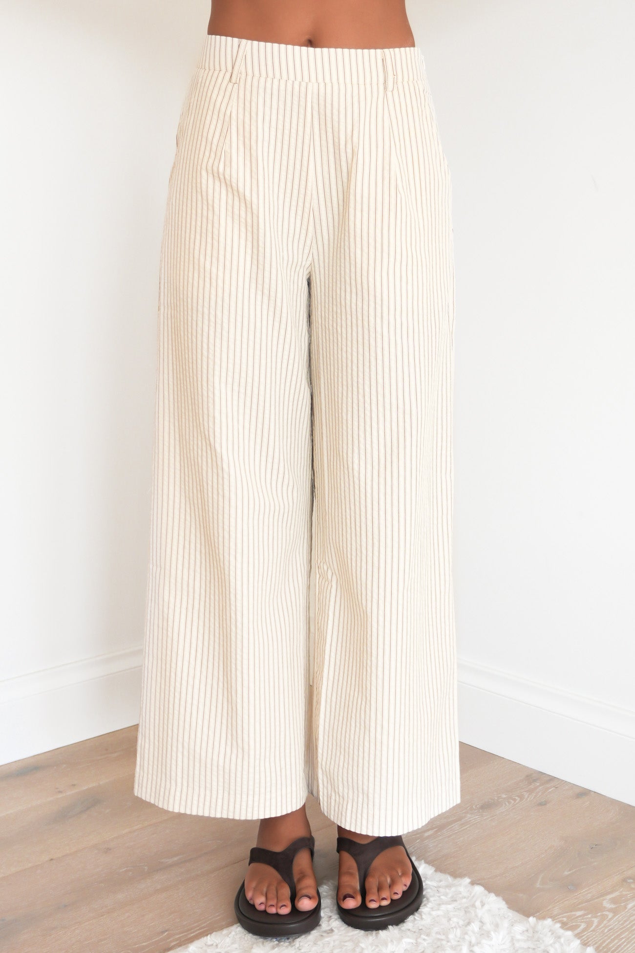Ainsleigh Pant Cream Stripe