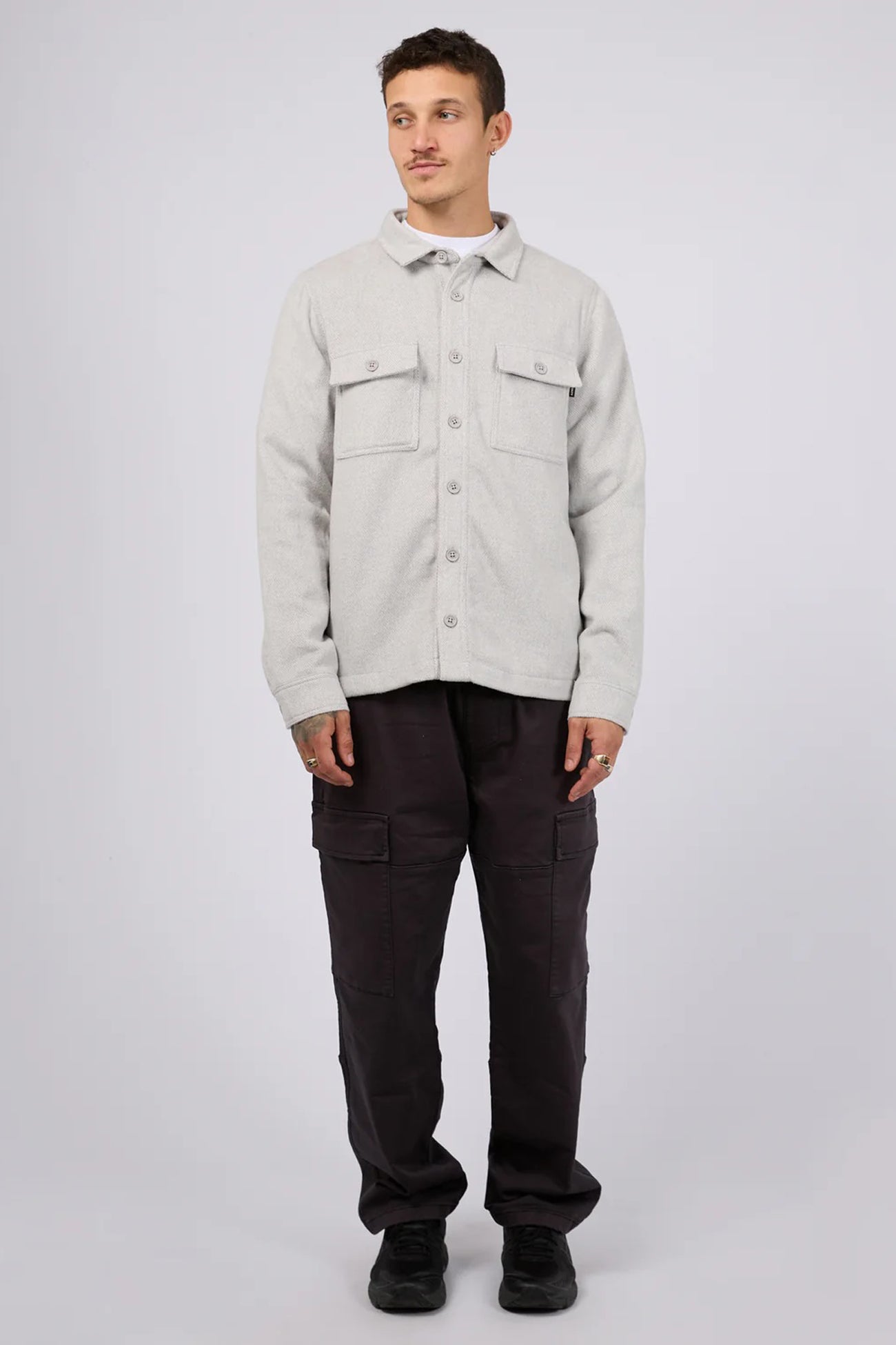 Alchemy Overshirt Grey Marle f
