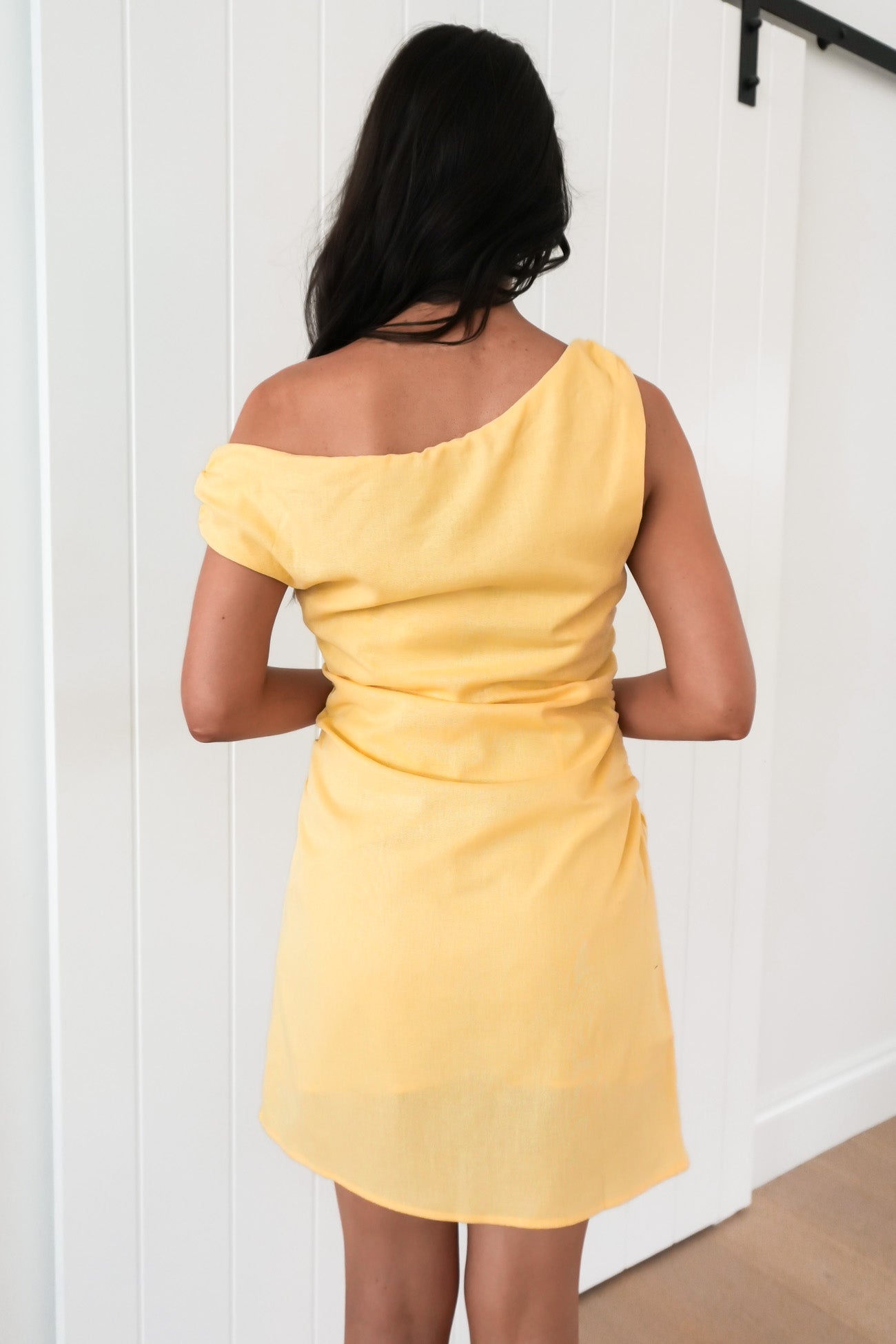 Alessa Asym Dress Yellow
