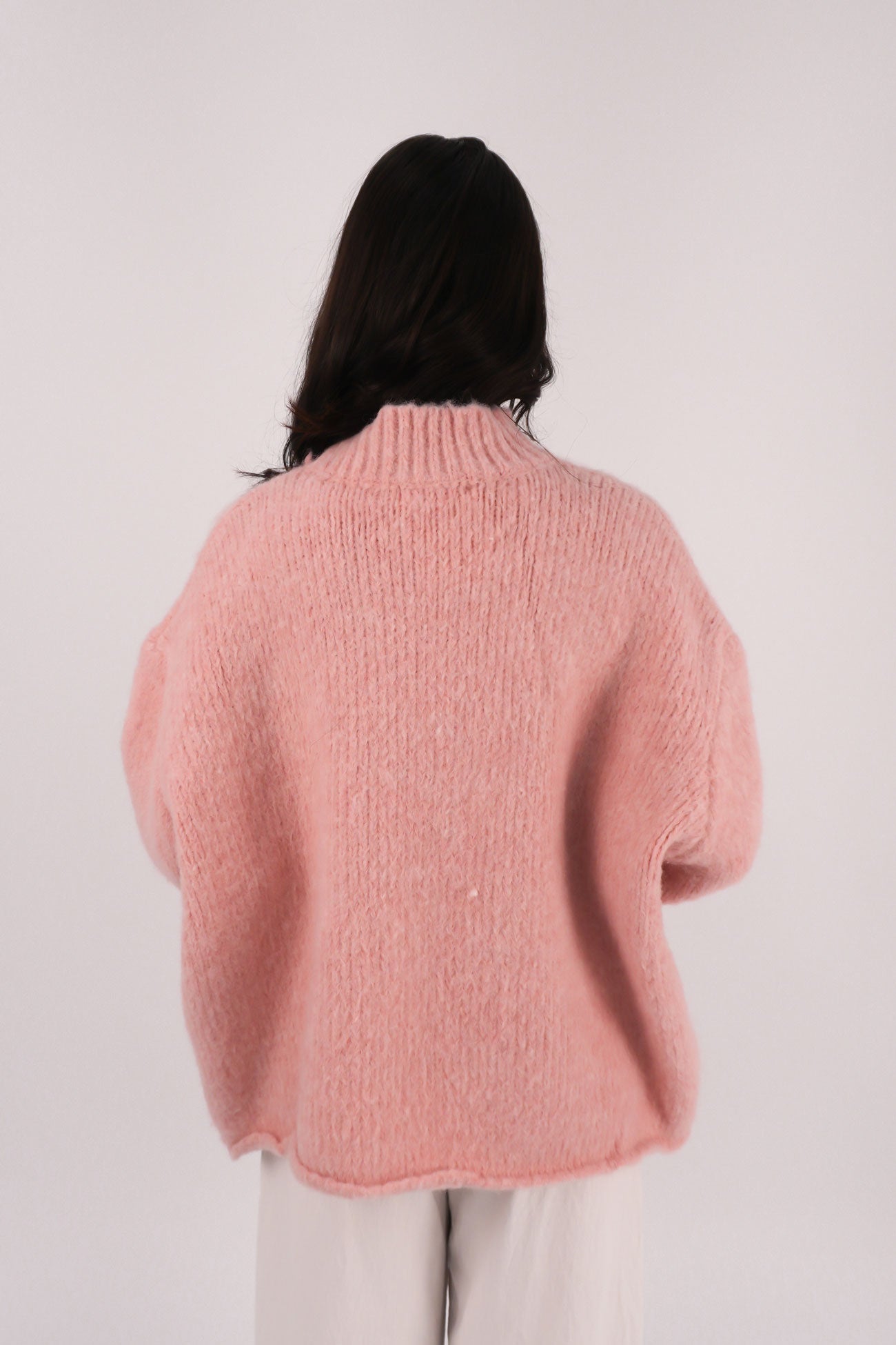 Alfie Knit Jumper Pink