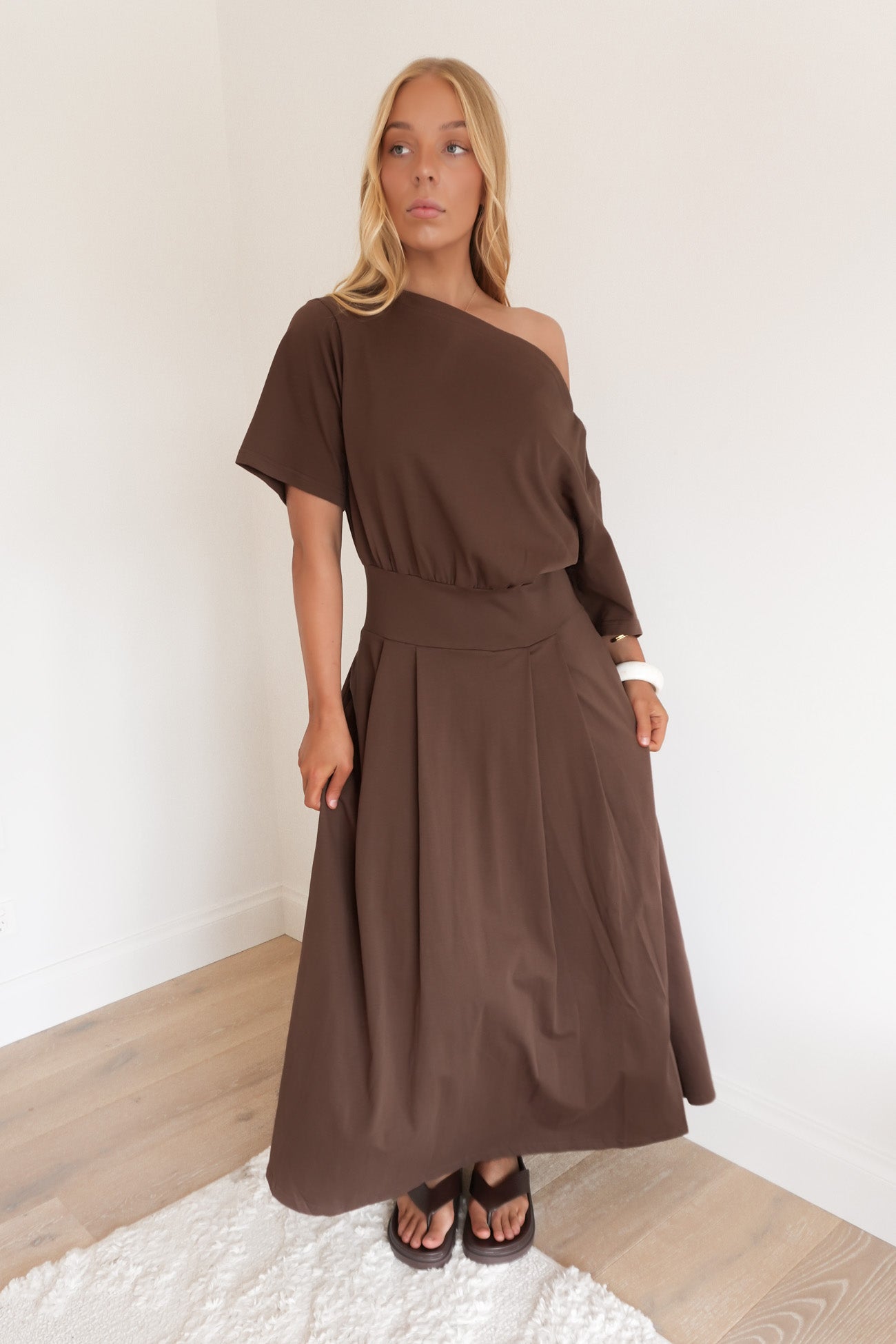 Alice Maxi Dress Chocolate