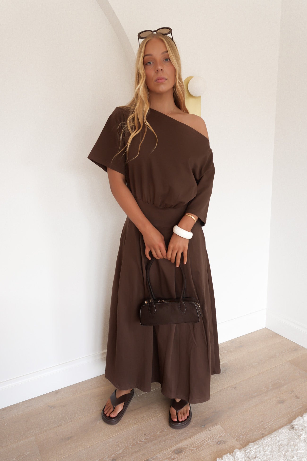 Alice Maxi Dress Chocolate