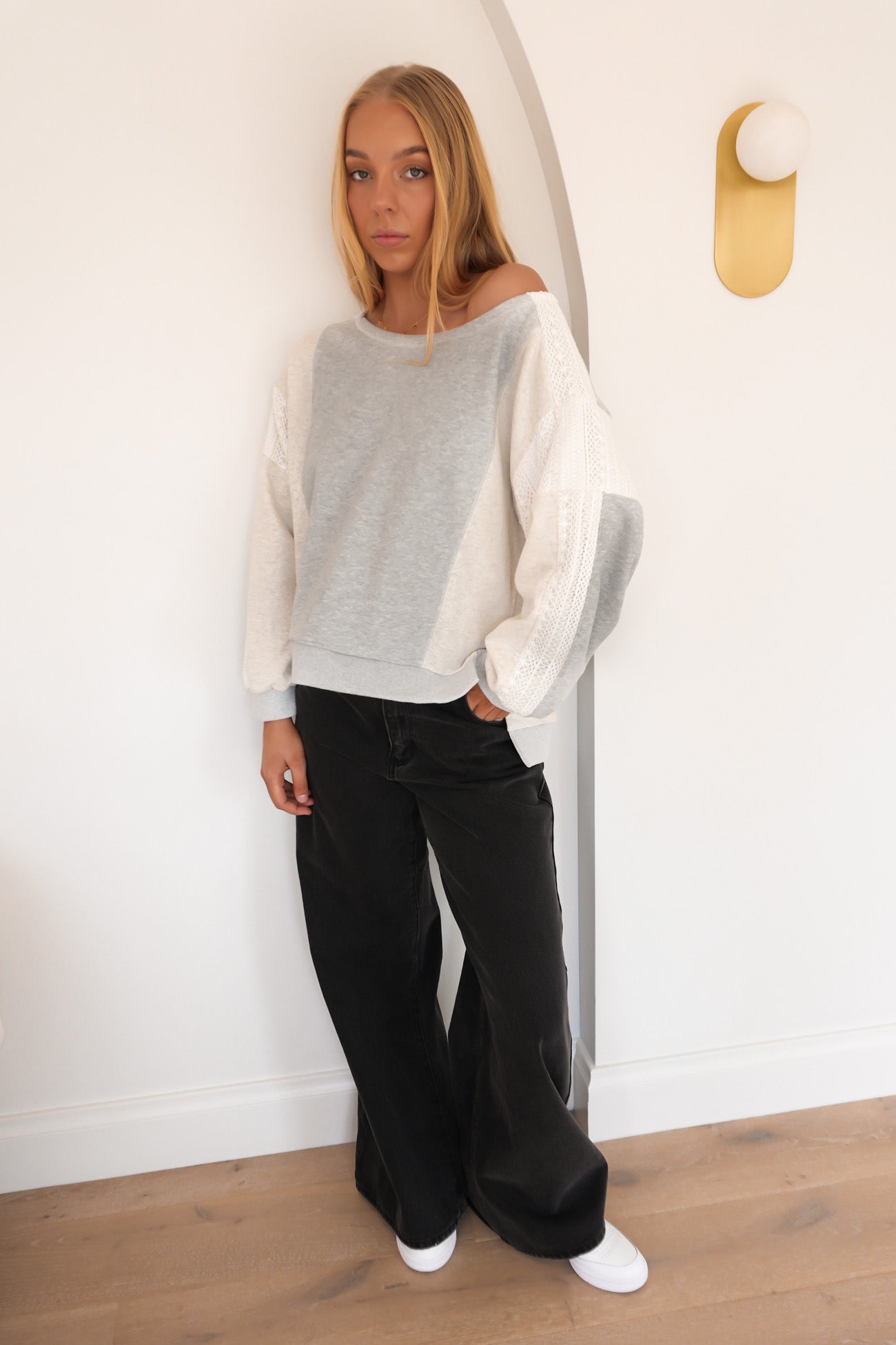 Andrea Jumper Light Grey