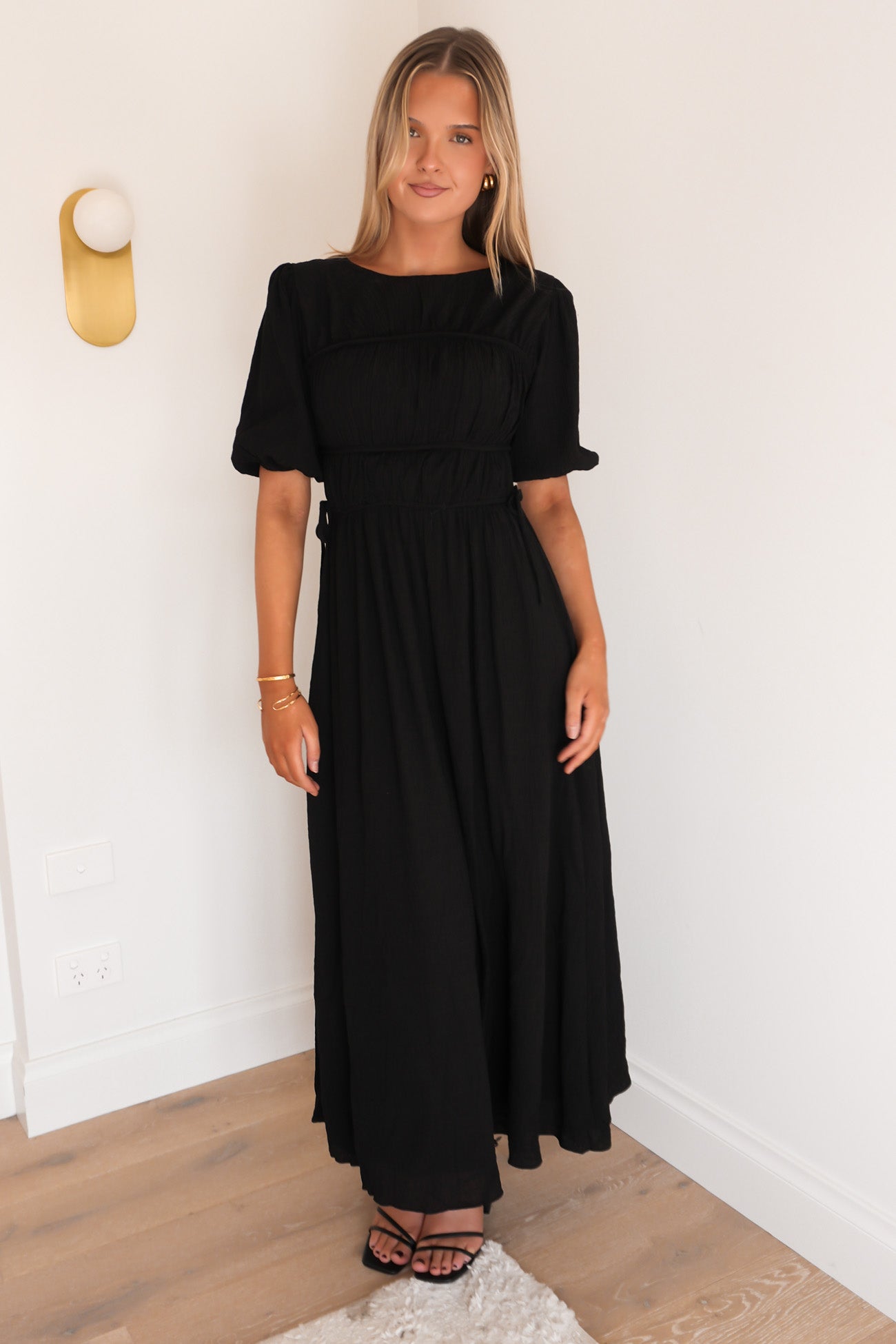 Angela Maxi Dress Black