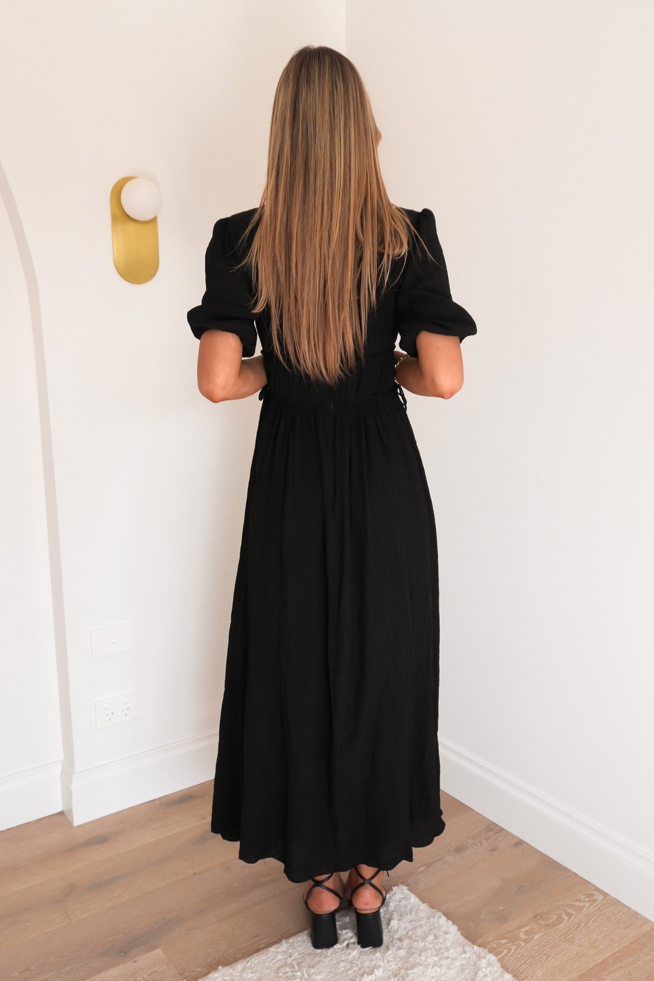 Angela Maxi Dress Black