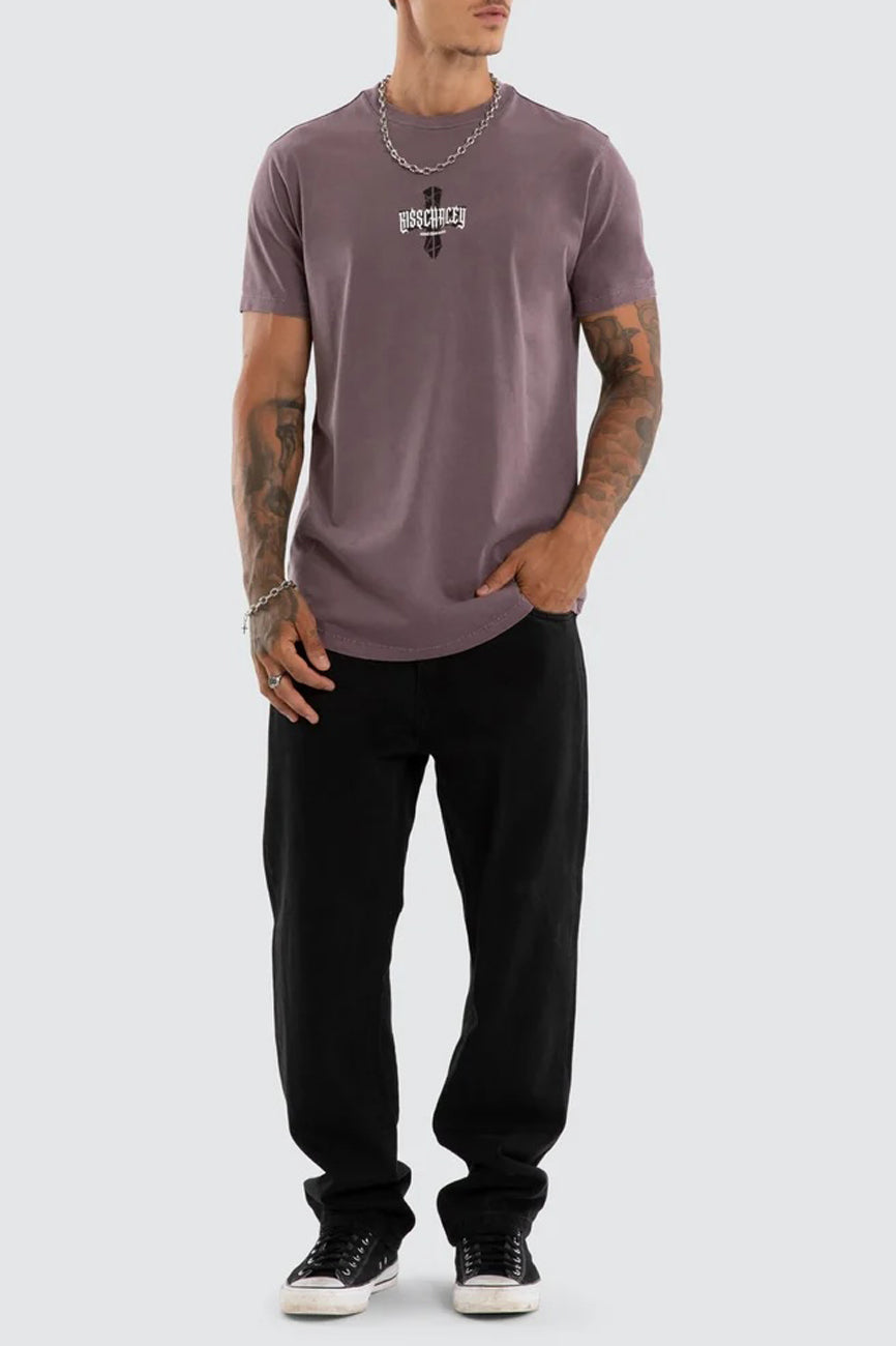 Arcane Dual Curved Tee Pigment Flint