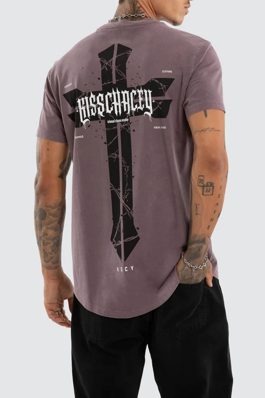 Arcane Dual Curved Tee Pigment Flint