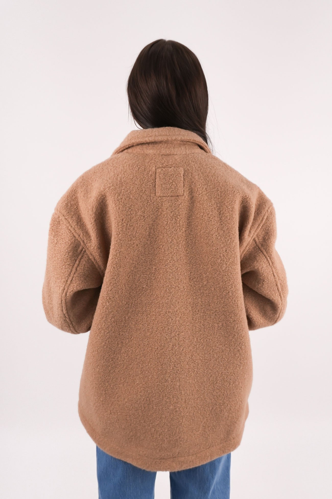 Aria Shacket Tan