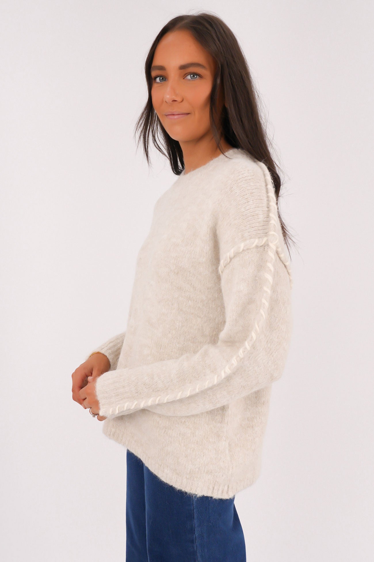 Arissa Knit Jumper Latte